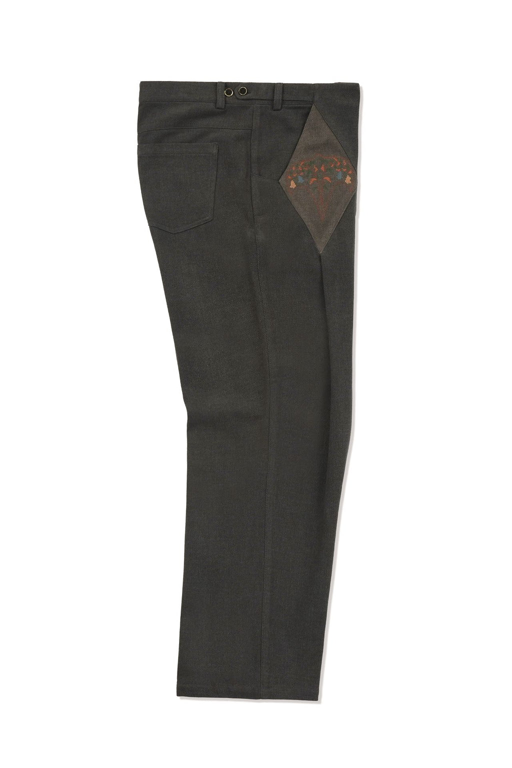 Ioedle - Kite Flying Tuck Pants (Charcoal) product image 4 | TRAB K-Fashion Australia