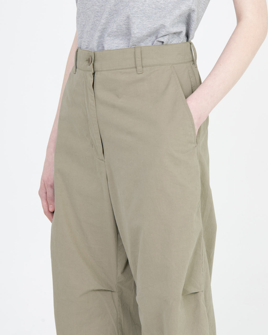 Brownyard - Washed Parachute Pants (Dark Beige) product image 3 | TRAB K-Fashion Australia
