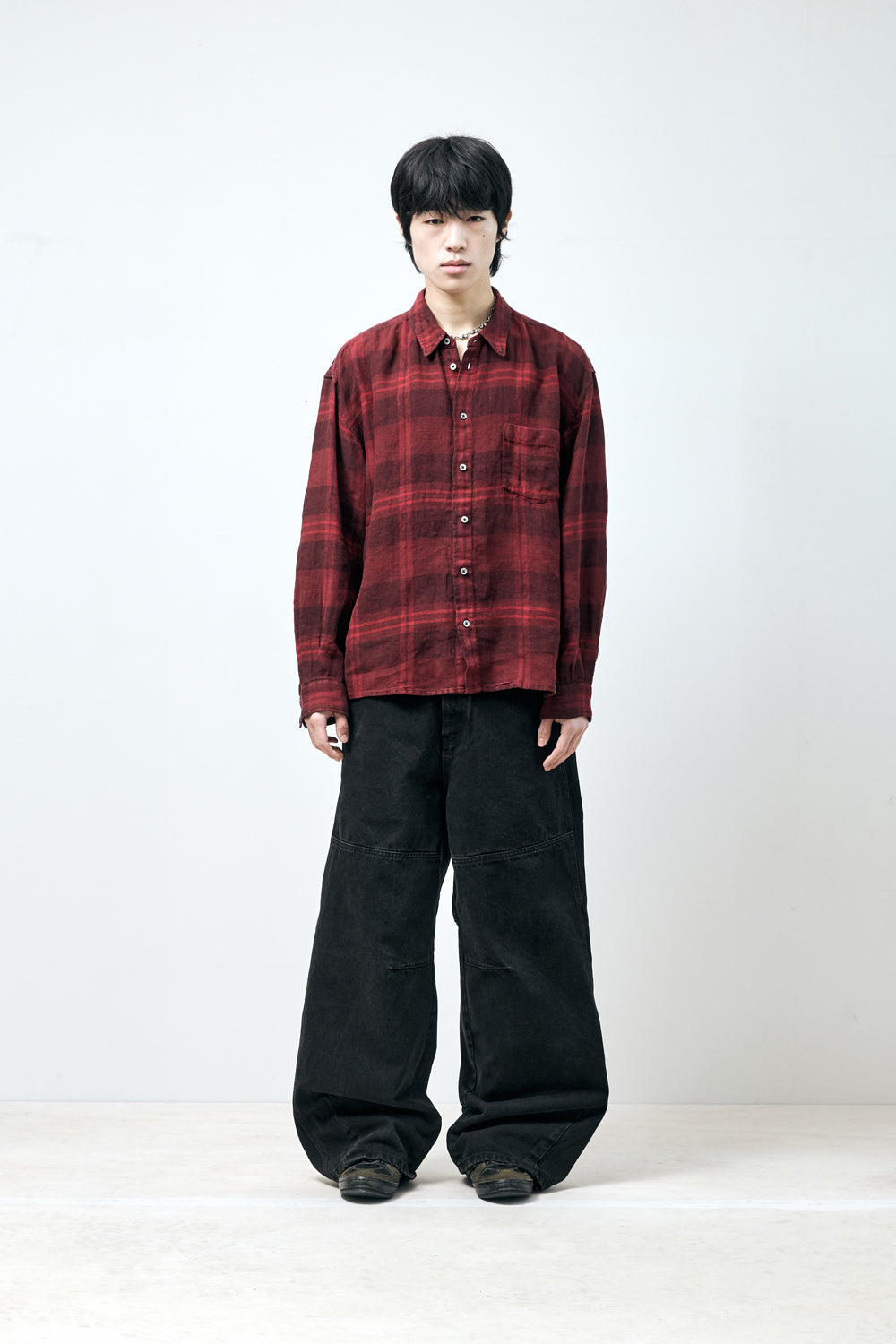 Hatchingroom - Wide Line Jeans Dusty (Black) product image 9 | TRAB K-Fashion Australia