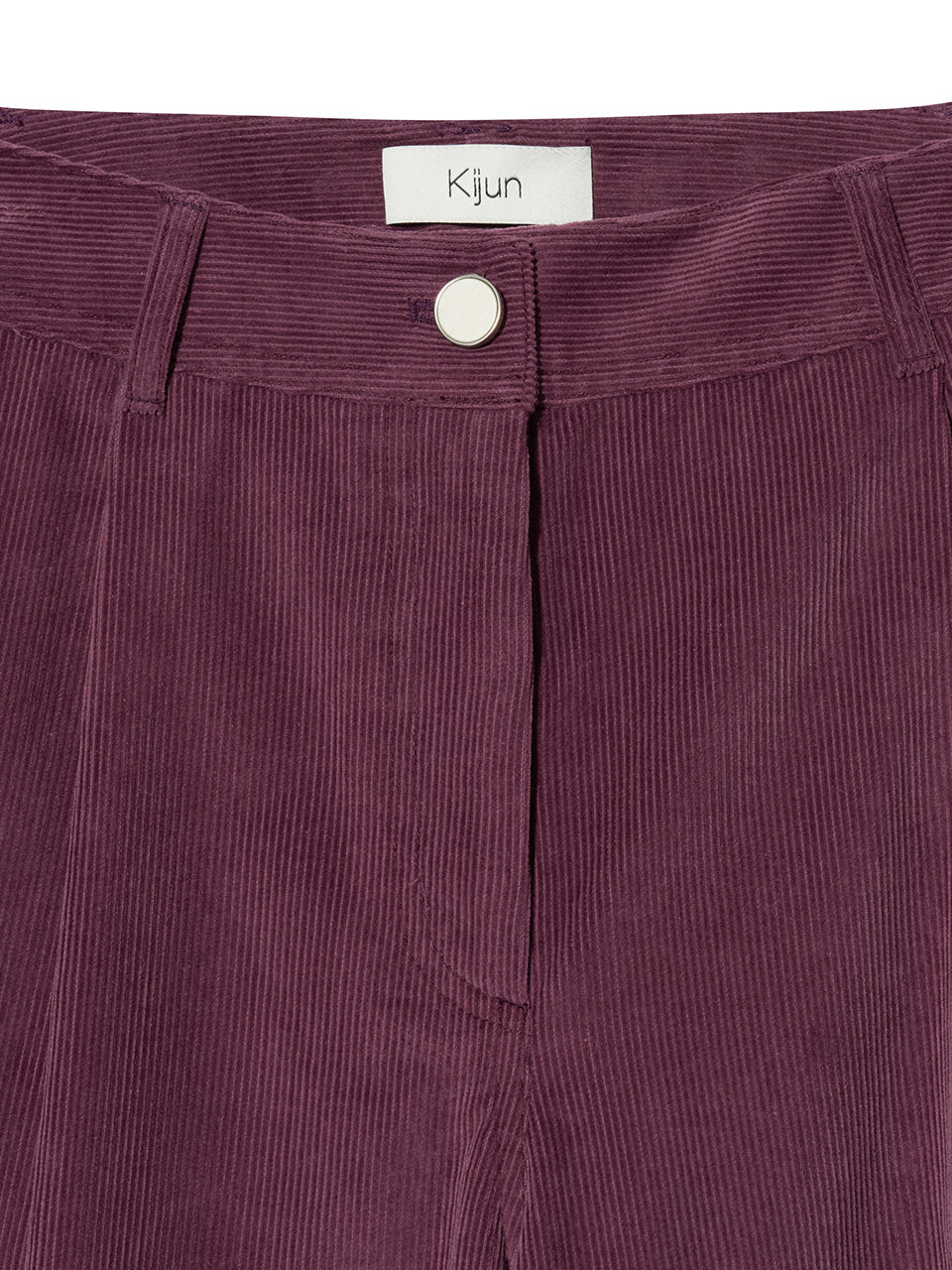 Kijun - Corduroy Wide Tuck Pants (Burgundy) product image 8 | TRAB K-Fashion Australia