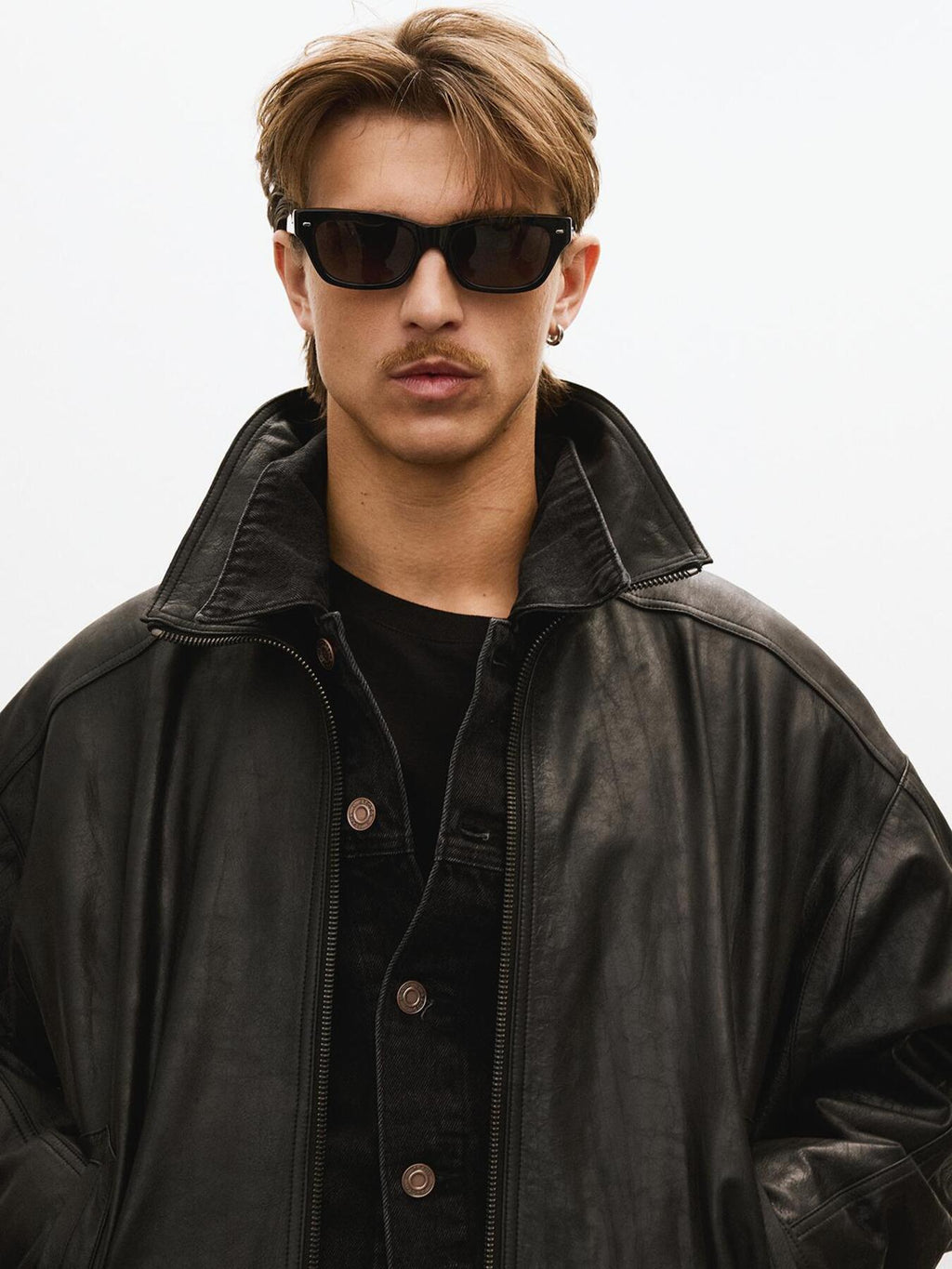 Recto - Vincent Denim Trucker Jacket (Black) product image 8 | TRAB K-Fashion Australia