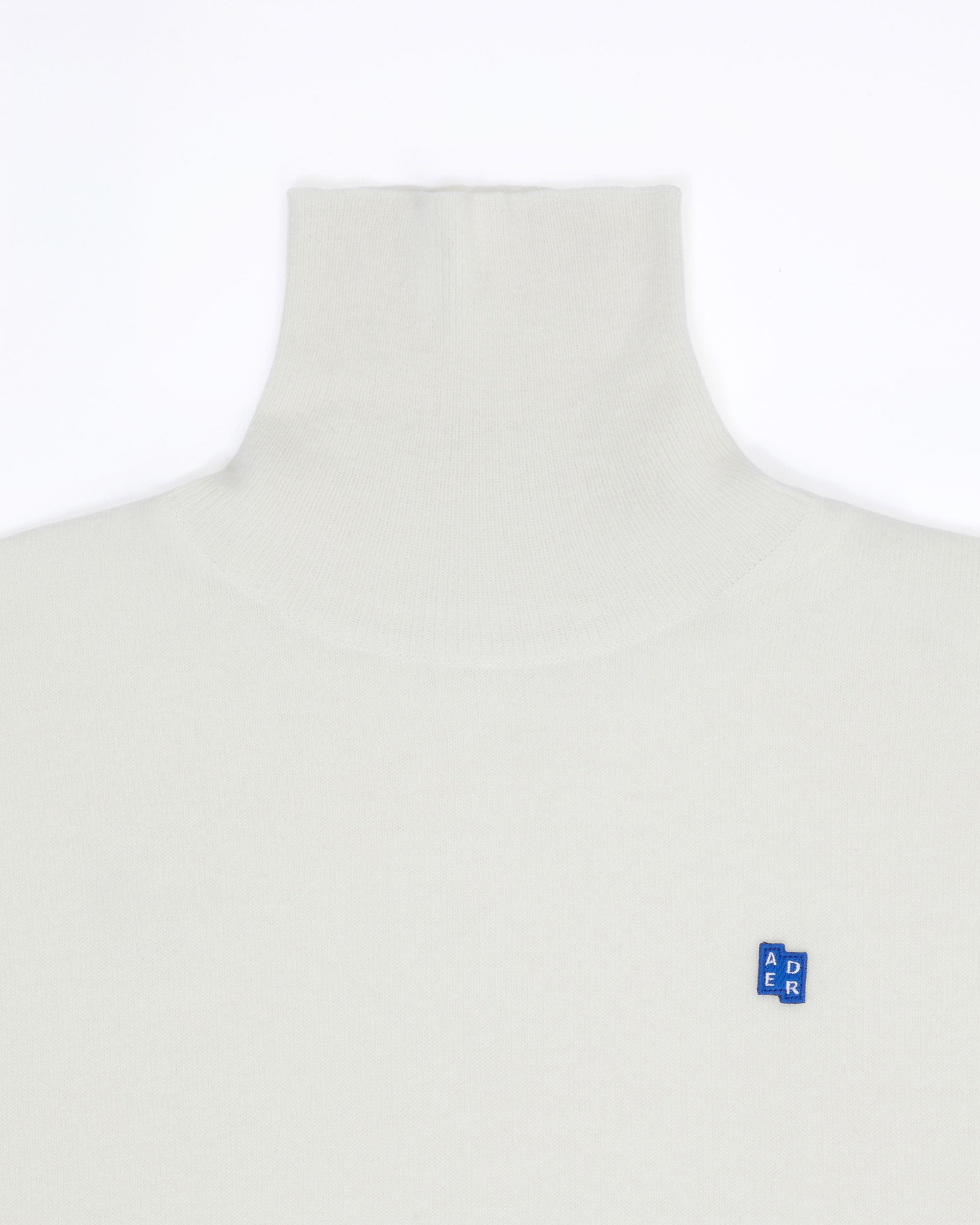 Ader Error - Sig; BL Tag turtleneck knit 01 (Ivory) product image 5 | TRAB K-Fashion Australia