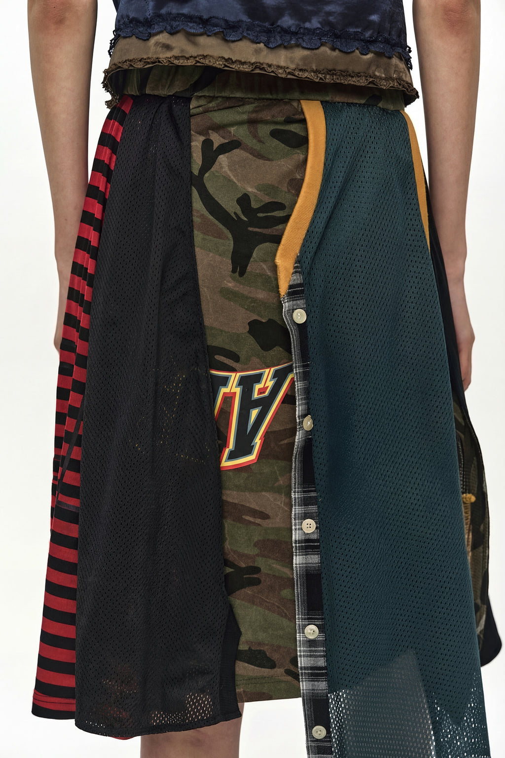 Andersson Bell - Reworked Vintage Jersey Camisole Dress (Navy) product image 6 | TRAB K-Fashion Australia