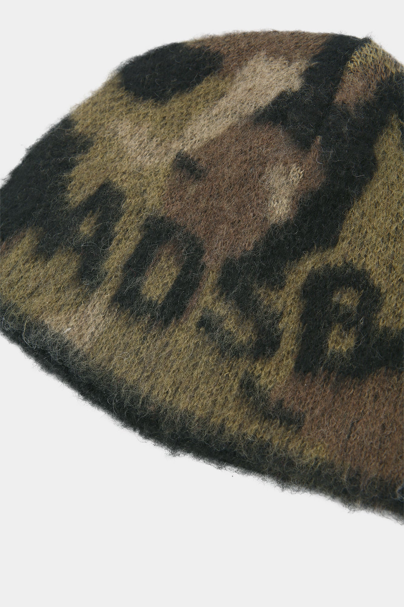 Andersson Bell - Unisex Adsb Camouflage Wool Beanie (black/green) (Black/Green) product image 6 | TRAB K-Fashion Australia