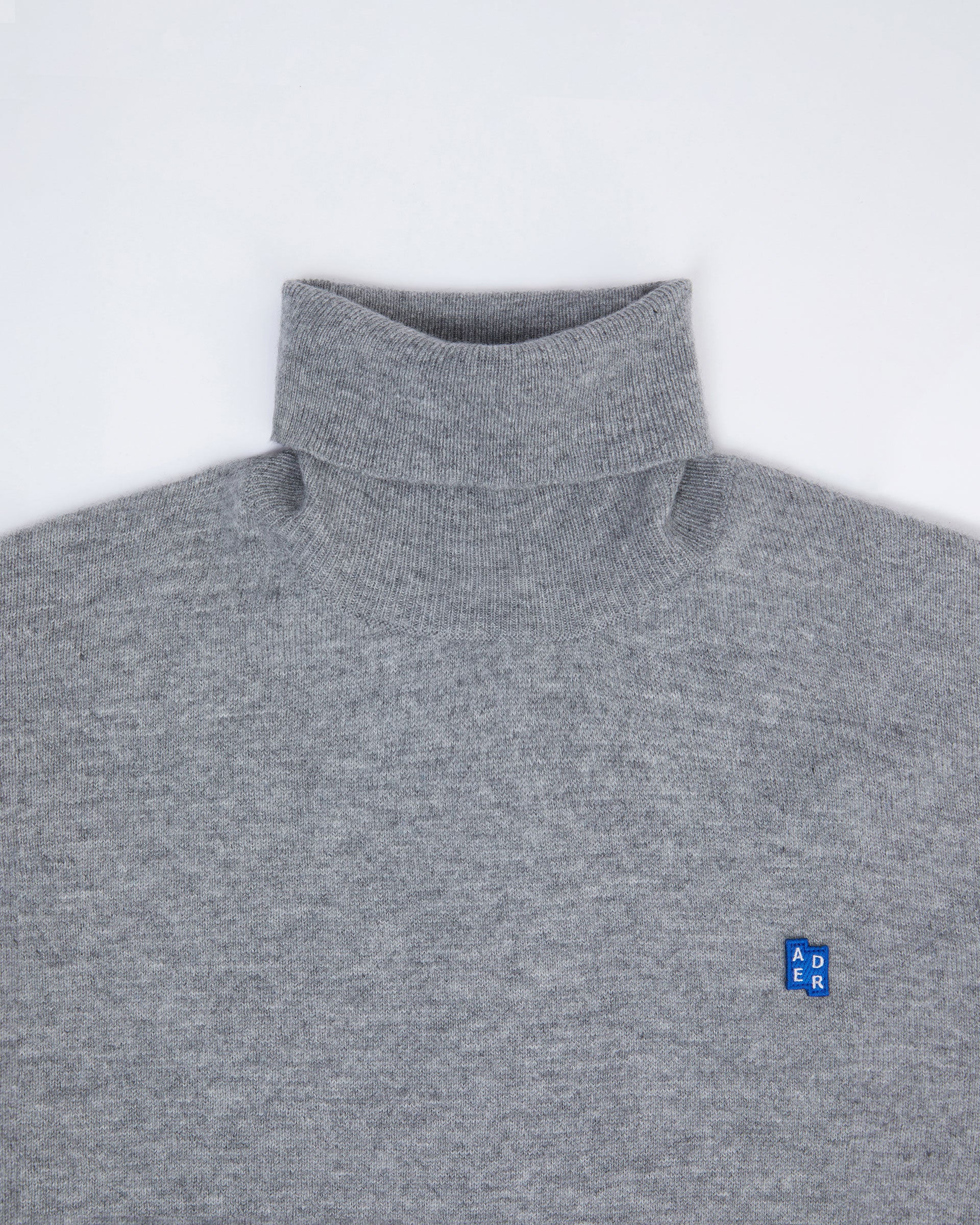 Ader Error - Sig; BL Tag turtleneck knit 01 (Gray) product image 15 | TRAB K-Fashion Australia