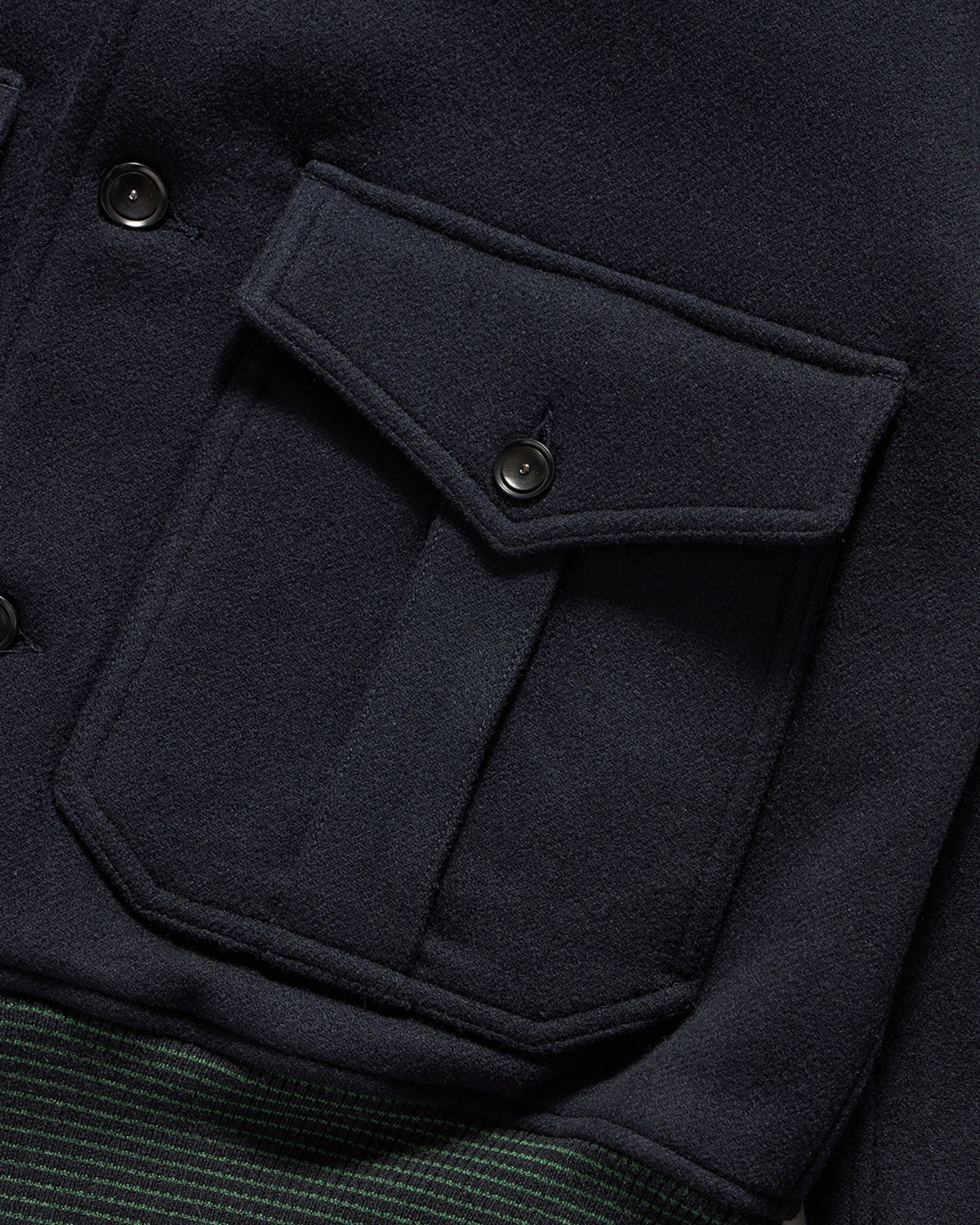 Eastlogue - Tender Blouson Jacket (D.navy Wool) product image 8 | TRAB K-Fashion Australia