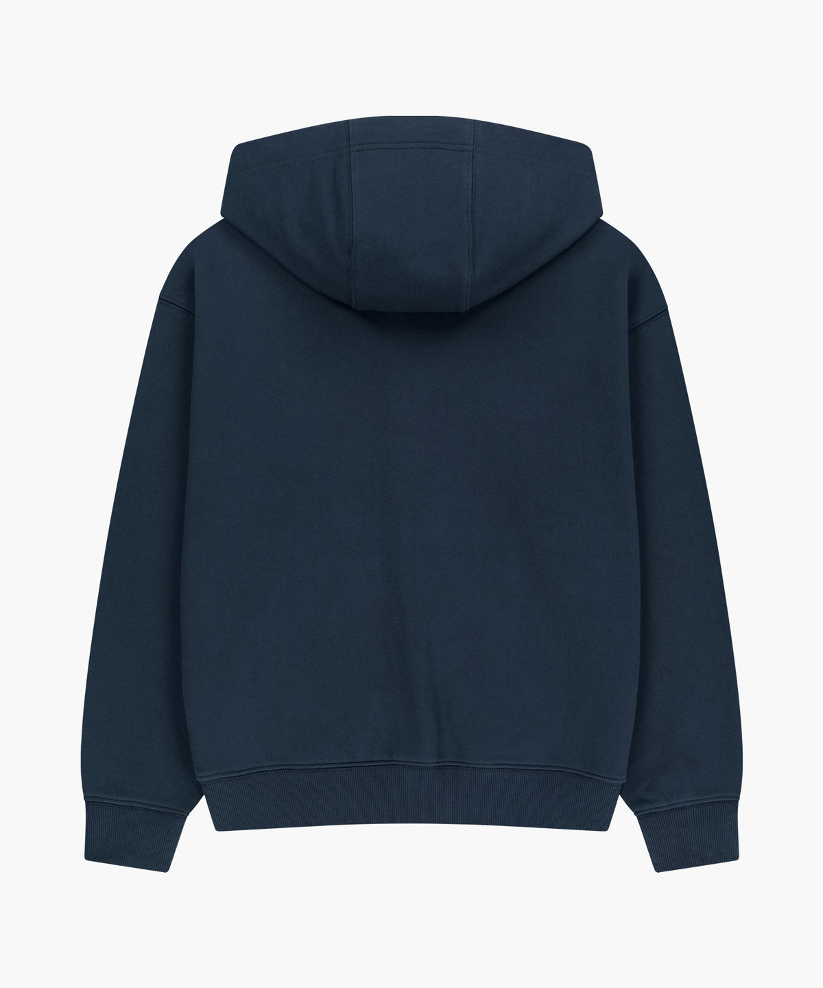 Marithe & Francois Girbaud - Regular Logo Applique Oversized Hoodie Zipup (Navy) product image 2 | TRAB K-Fashion Australia