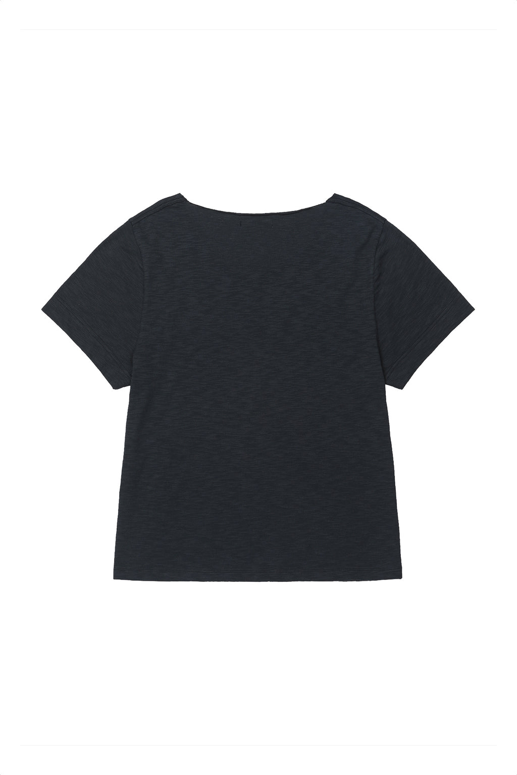 Deinet - Off Shoulder Graphic T-Shirt (Navy) product image 2 | TRAB K-Fashion Australia