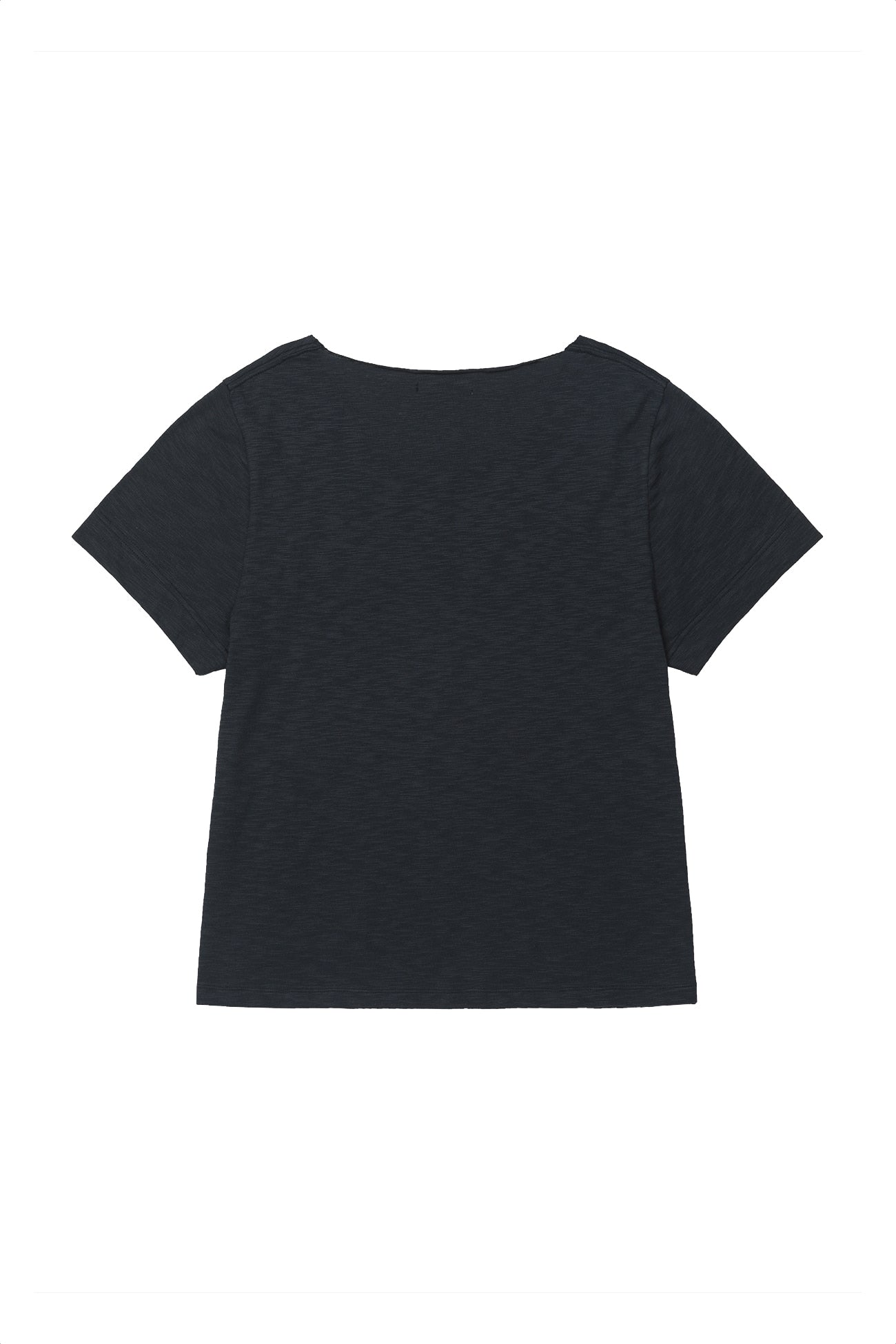Deinet - Off Shoulder Graphic T-Shirt (Navy) product image 2 | TRAB K-Fashion Australia