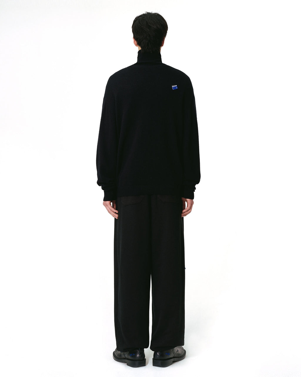 Ader Error - Sig; BL Tag turtleneck knit 01 (Noir) product image 15 | TRAB K-Fashion Australia