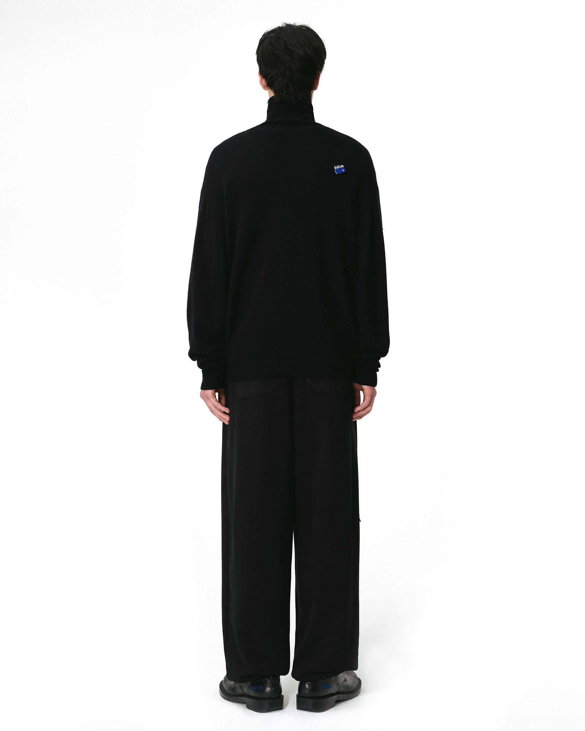 Ader Error - Sig; BL Tag turtleneck knit 01 (Noir) product image 15 | TRAB K-Fashion Australia