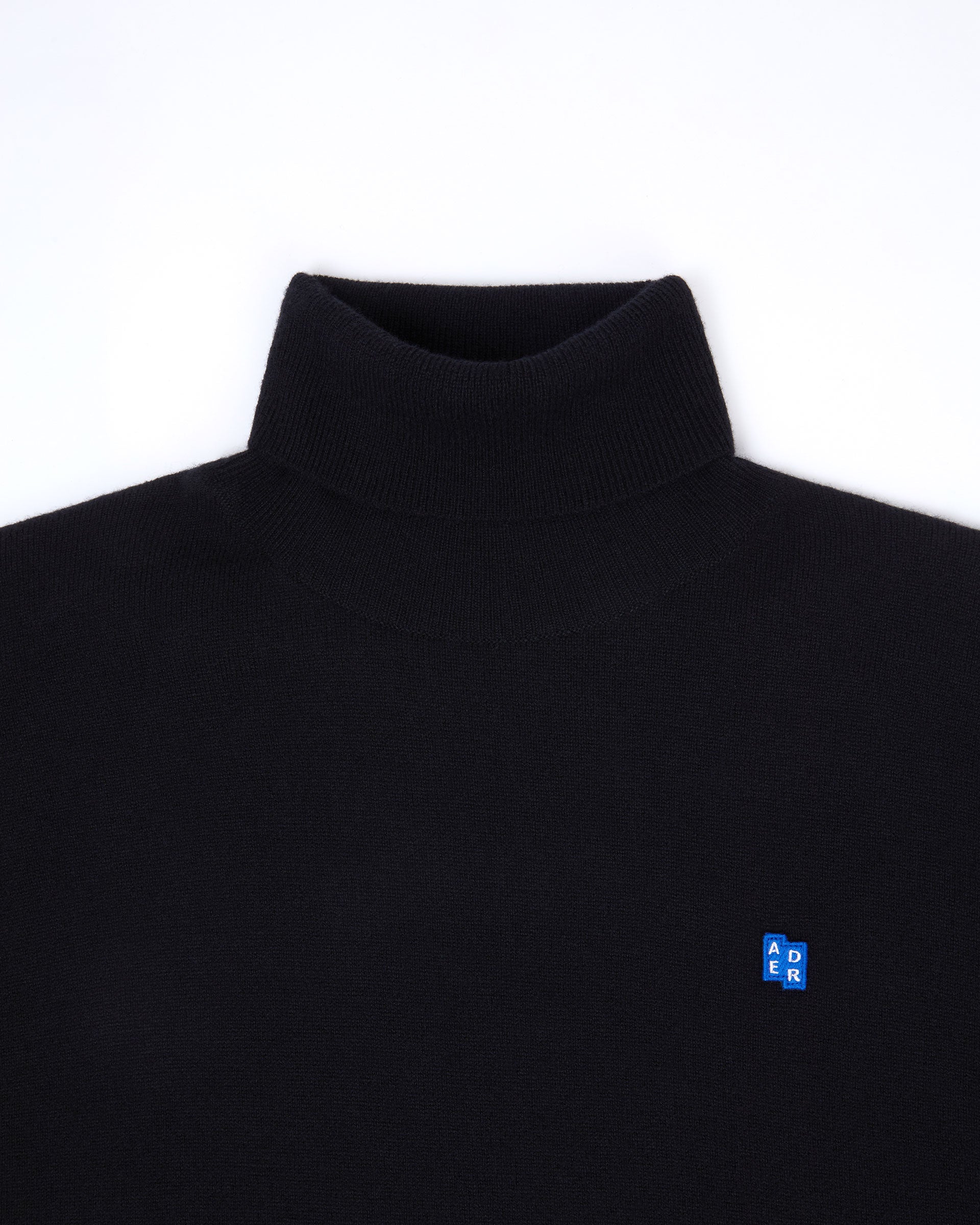 Ader Error - Sig; BL Tag turtleneck knit 01 (Noir) product image 17 | TRAB K-Fashion Australia