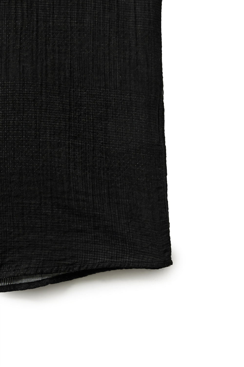 Hatchingroom - Shadow Check Shirt Glen Check (Black) product image 8 | TRAB K-Fashion Australia