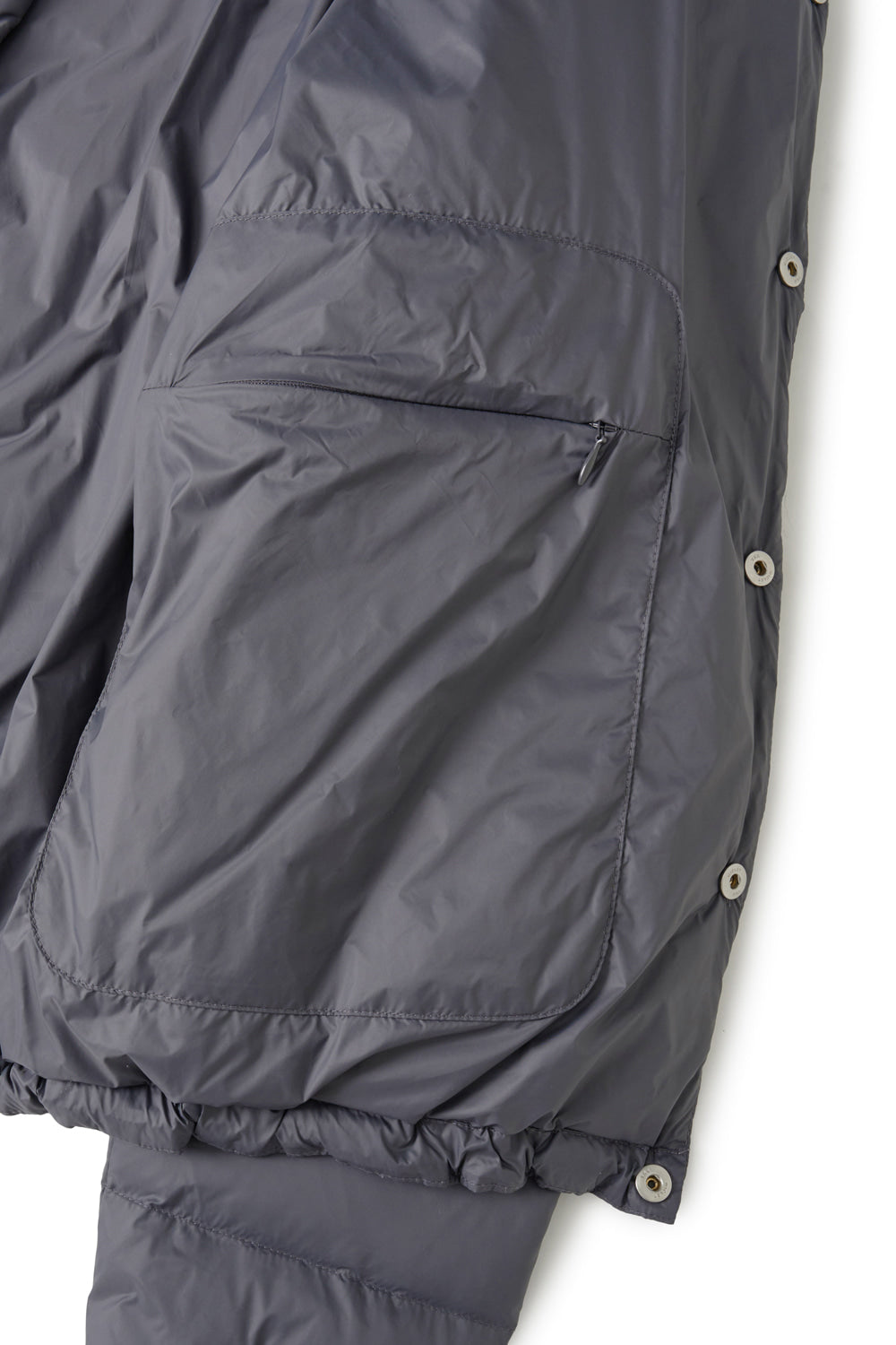Hatchingroom - Paral Goose Down Puffer Jacket (Charcoal) product image 6 | TRAB K-Fashion Australia
