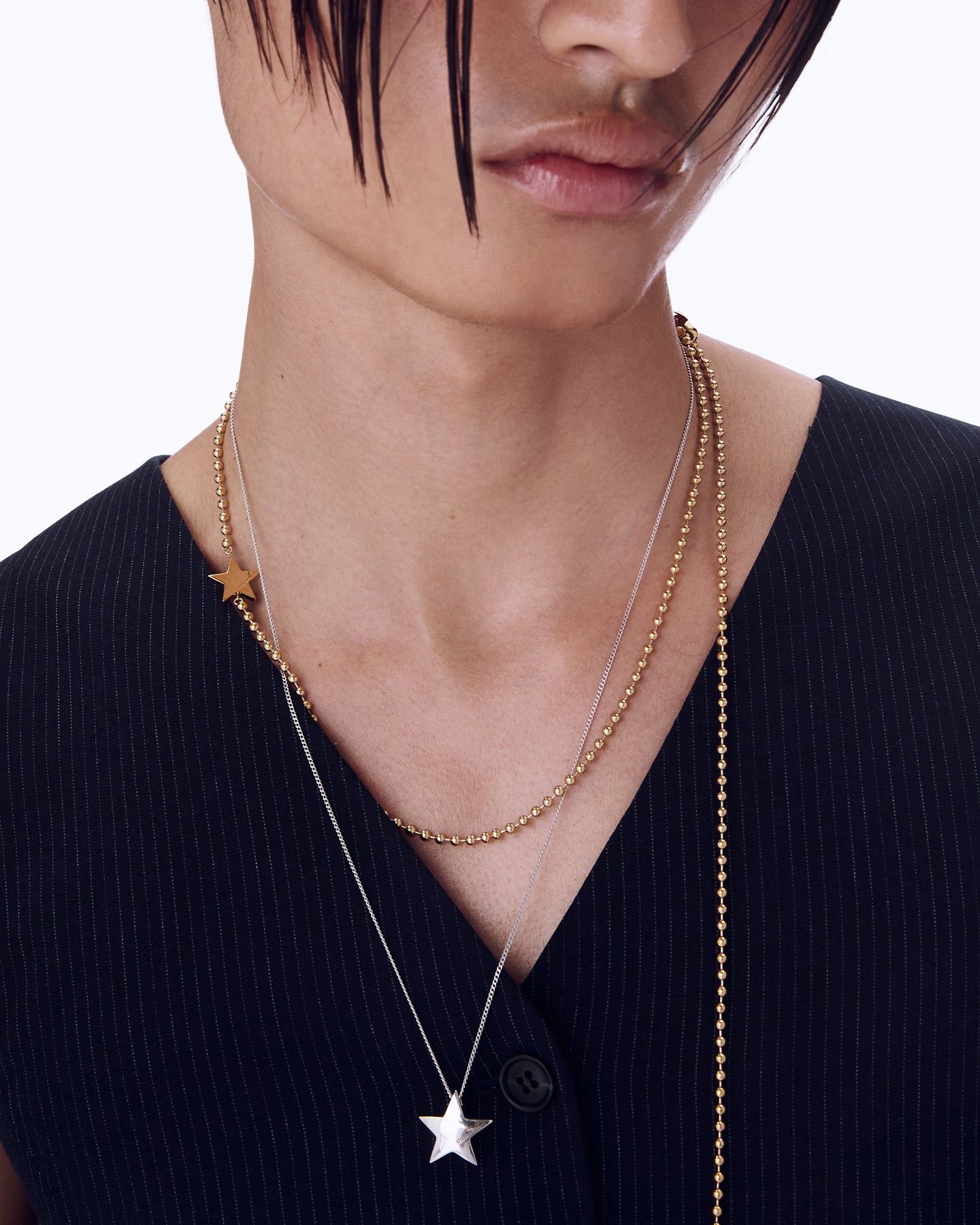 Numbering - Double Sided Star Necklace #3815 product image 2 | TRAB K-Fashion Australia