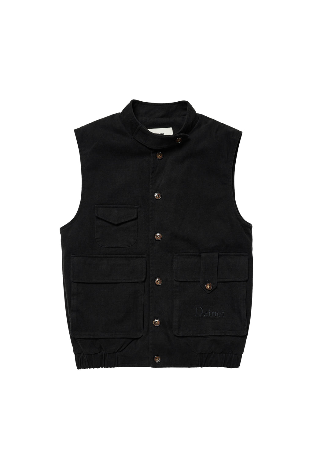 Deinet - Deinet Multi Pocket Cotton Vest (Black) product image 10 | TRAB K-Fashion Australia