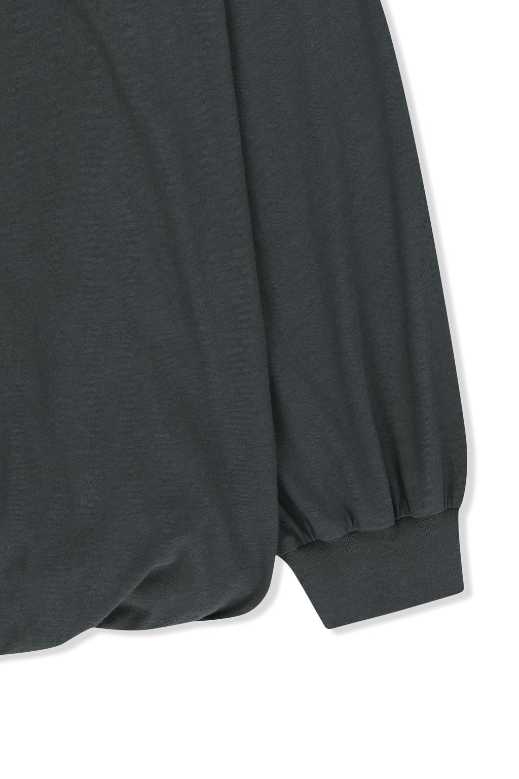 Matin Kim - Blouson Hem Overfit Top (Charcoal) product image 4 | TRAB K-Fashion Australia