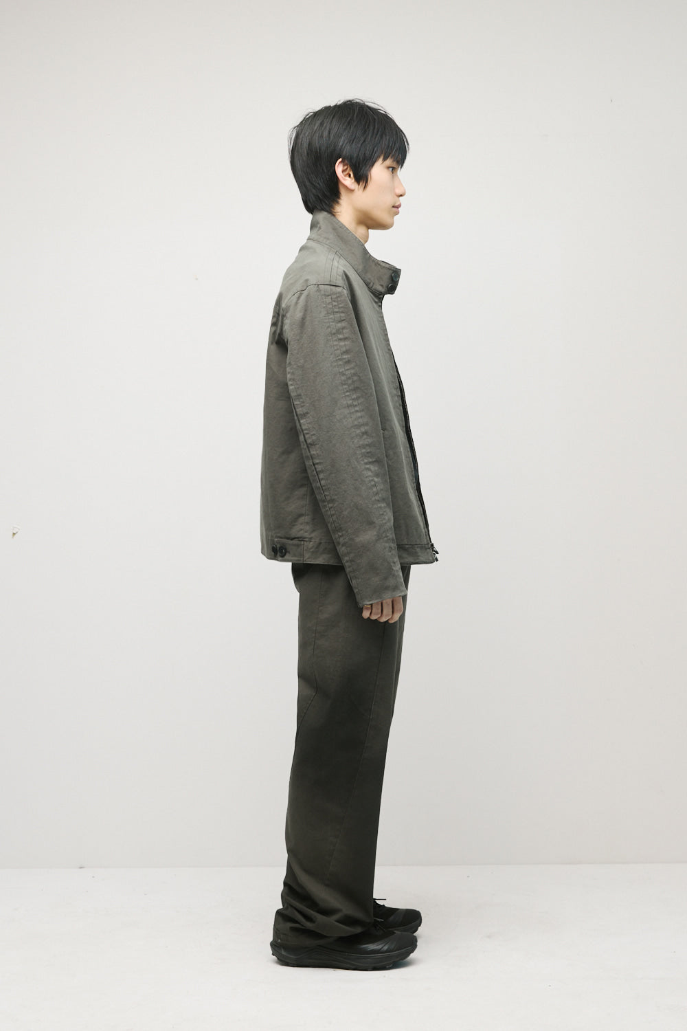 Hatchingroom - Silent Harrington Jacket (Dark Khaki) product image 6 | TRAB K-Fashion Australia