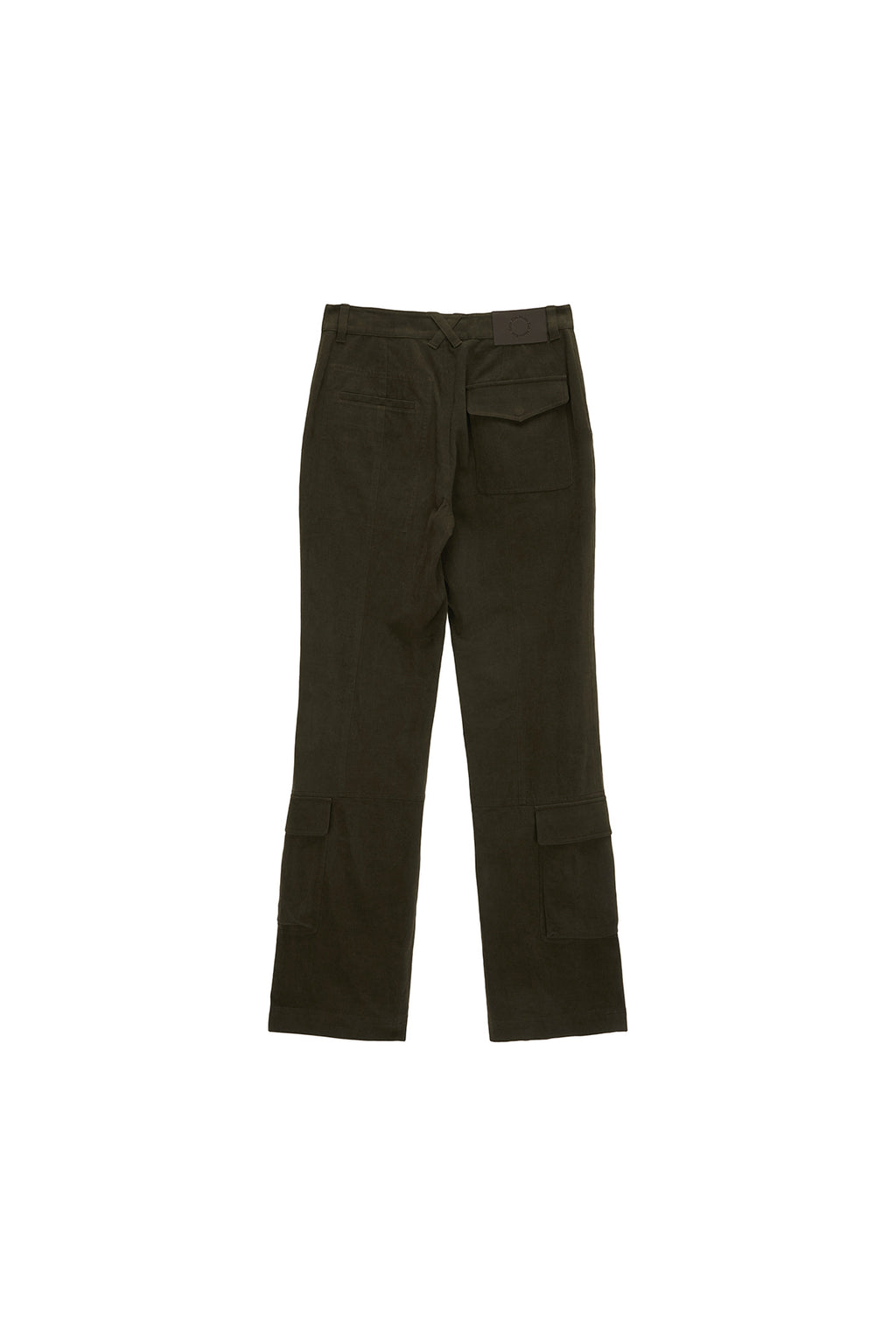 Matin Kim - Washed Slim Cargo Pants (Khaki) product image 5 | TRAB K-Fashion Australia