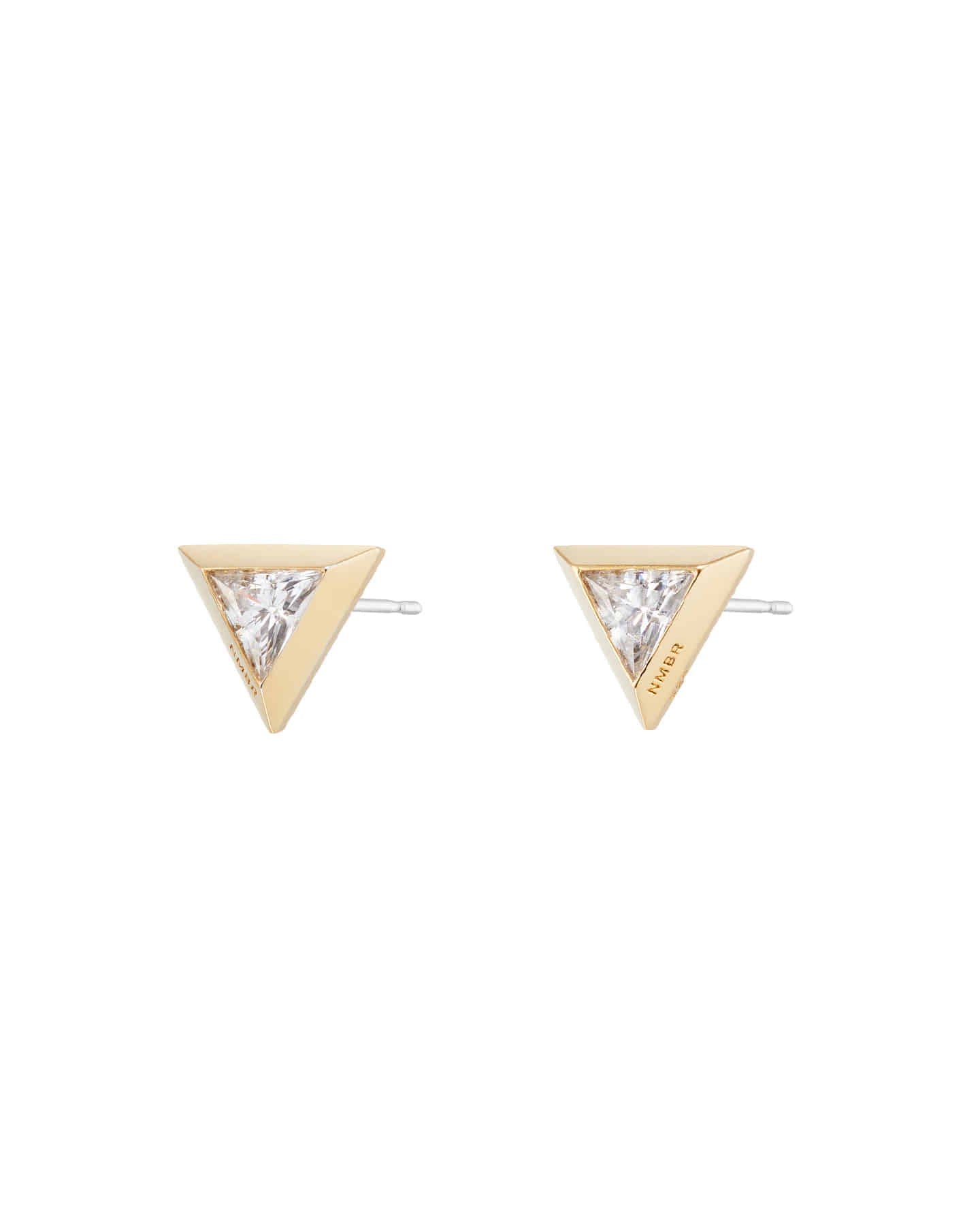 Numbering - Inverted Triangle Stud Earrings #3195 product image 8 | TRAB K-Fashion Australia