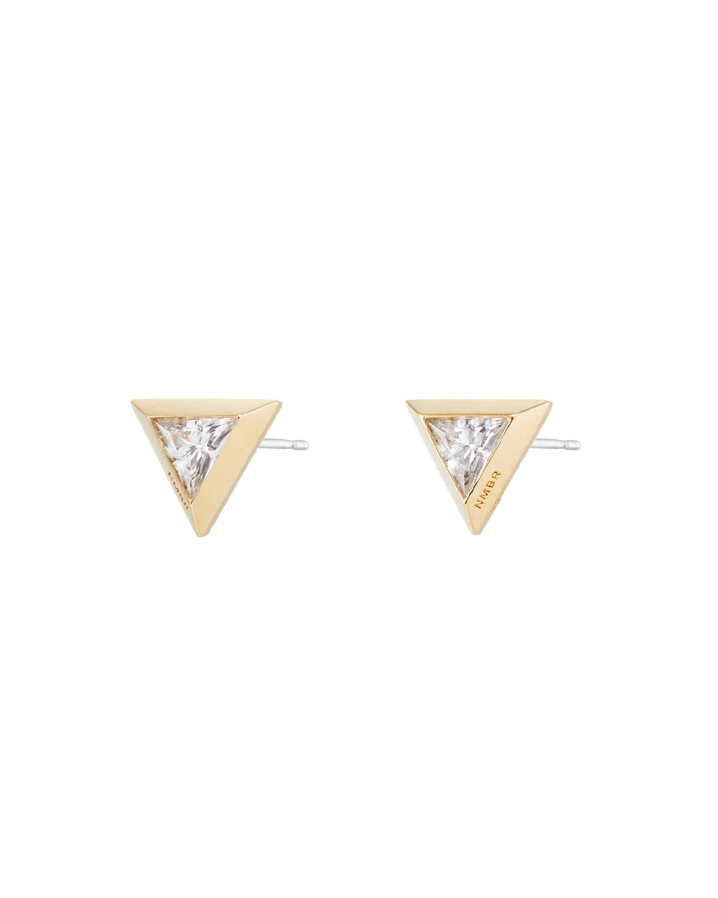 Numbering - Inverted Triangle Stud Earrings #3195 product image 8 | TRAB K-Fashion Australia