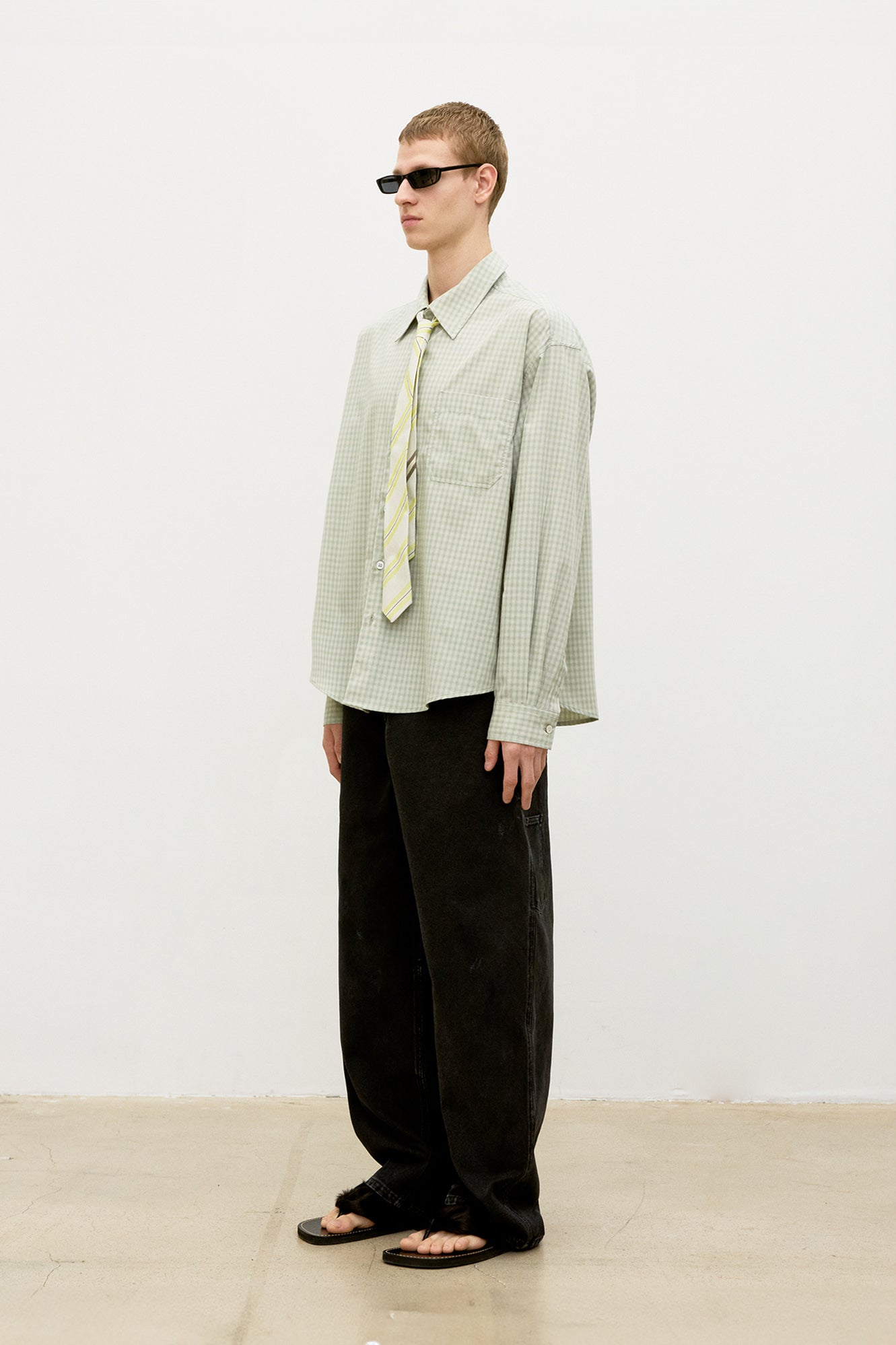 Coor - Over Dyed Painter Pants (Washed Black) product image 3 | TRAB K-Fashion Australia