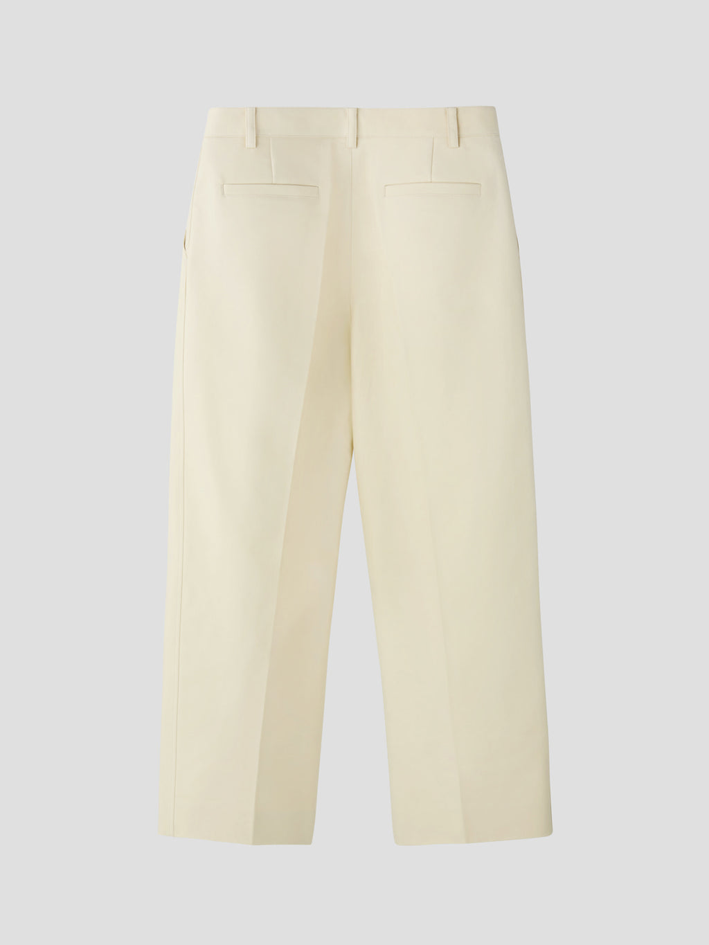Recto - Button Fly Crop Pants (Butter Beige) product image 5 | TRAB K-Fashion Australia