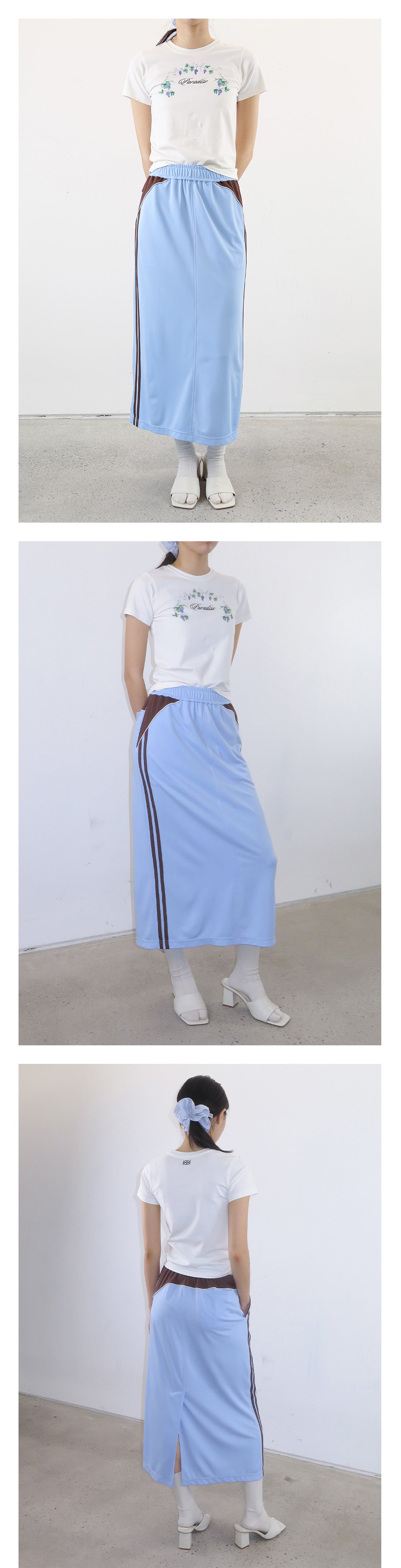 Kijun - Paradise T-Shirt (Off-White) product image 1 | TRAB K-Fashion Australia