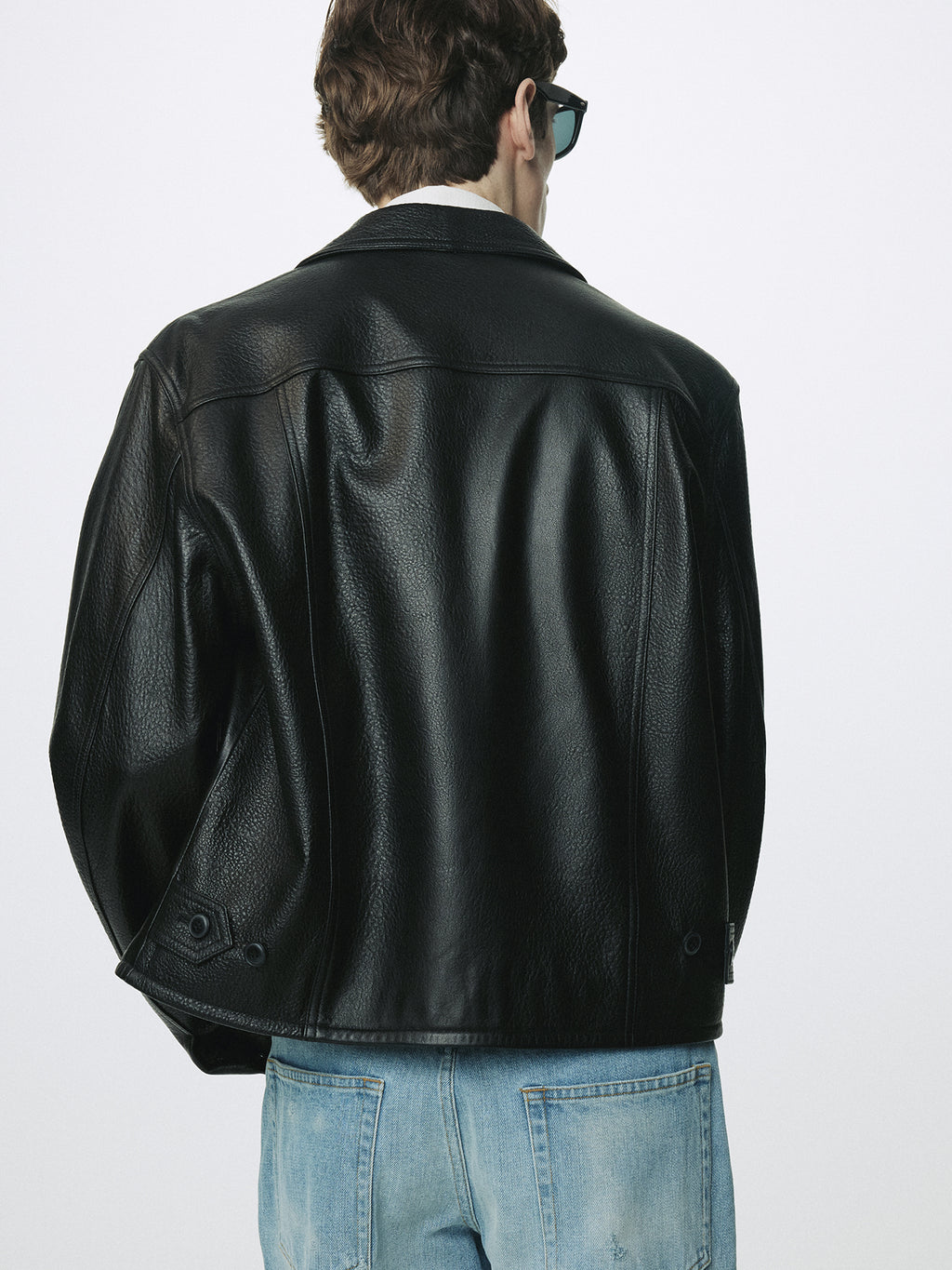 Tonywack - Vintage Lamb Leather Blouson (Black) product image 6 | TRAB K-Fashion Australia