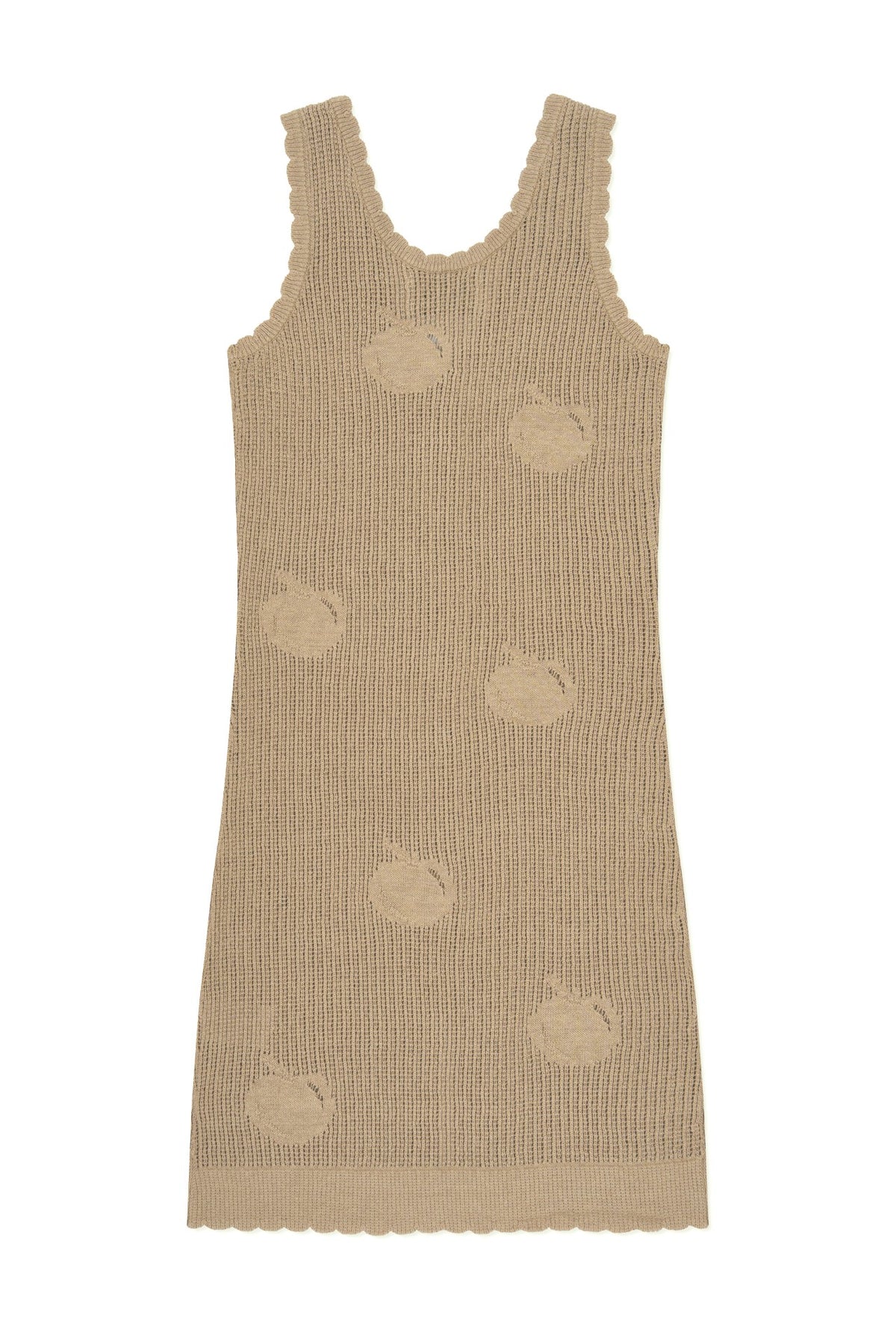 Ioedle - Origin Of Gravity Knit Dress (Beige) product image 4 | TRAB K-Fashion Australia