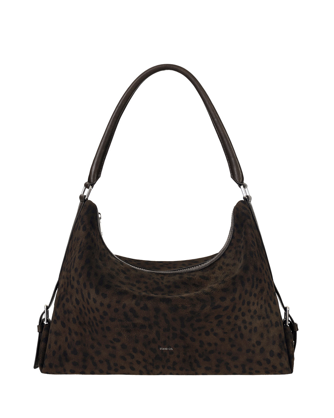 Stand Oil - Mushy Bag (Leopard Maroon) product image 5 | TRAB K-Fashion Australia