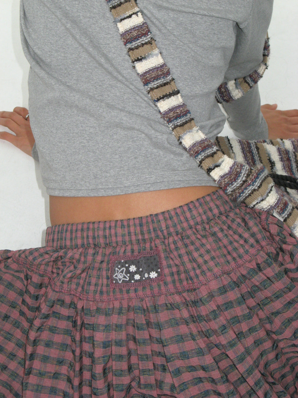 Coyseio - Mori Check Skirt (Pink) product image 9 | TRAB K-Fashion Australia