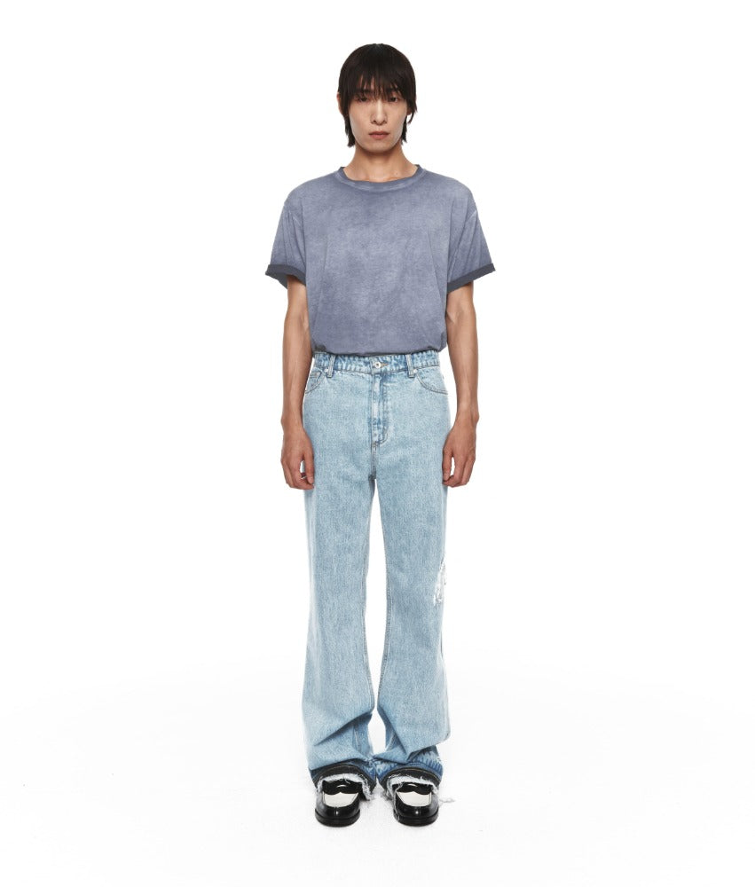 XLIM - Ep.8 03 T-Shirt (Washed Blue) product image 1 | TRAB K-Fashion Australia