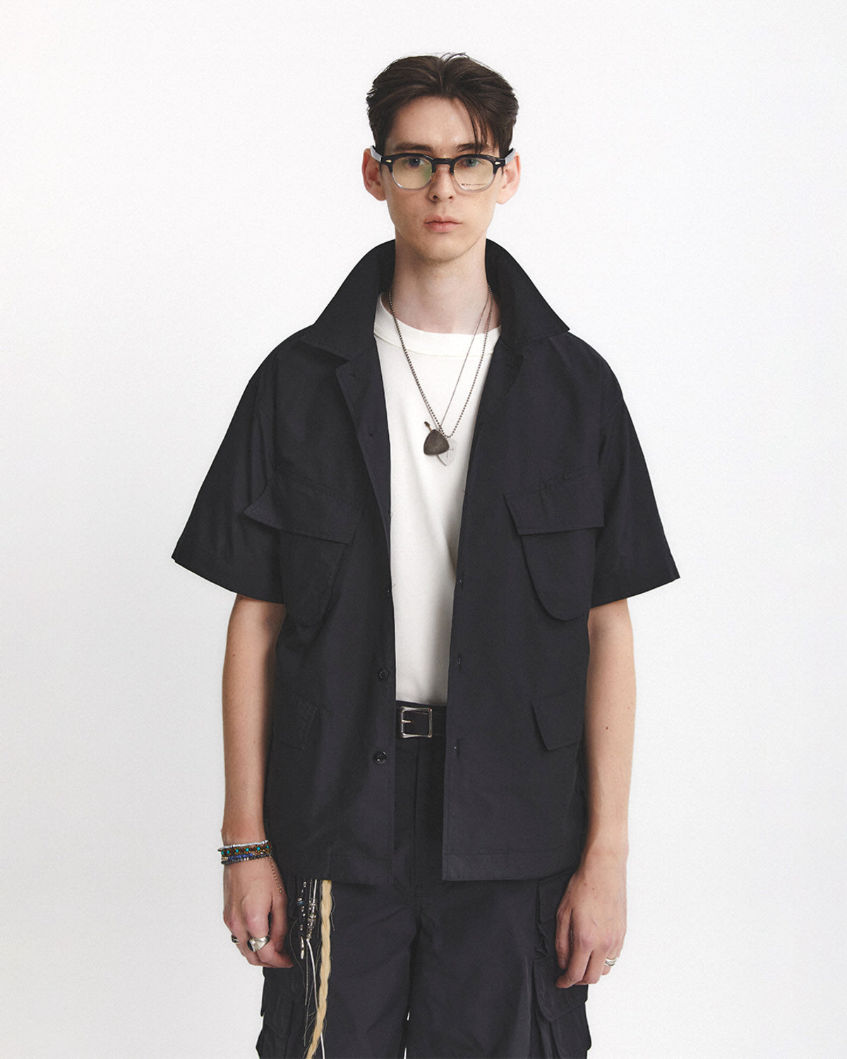 Eastlogue - J.g Combat Shirts (Black) product image 3 | TRAB K-Fashion Australia