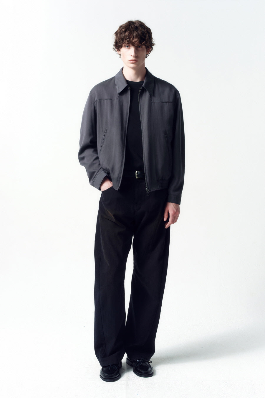 Insilence - Ricky Jacket (Charcoal) product image 1 | TRAB K-Fashion Australia