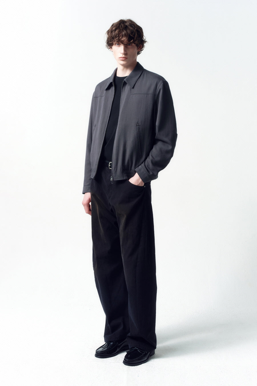 Insilence - Ricky Jacket (Charcoal) product image 3 | TRAB K-Fashion Australia