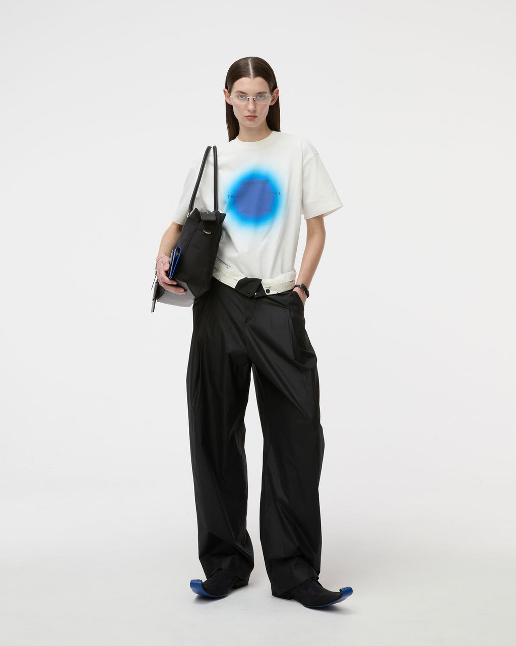 Ader Error - Eternity T-shirt Product. 46 (Z-Blue) product image 4 | TRAB K-Fashion Australia