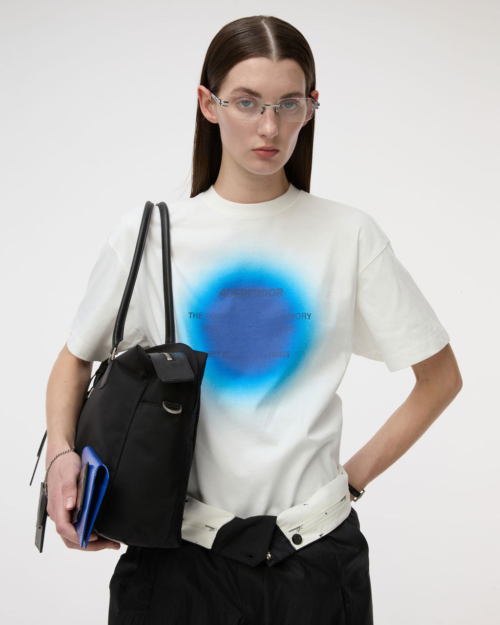 Ader Error - Eternity T-shirt Product. 46 (Z-Blue) product image 6 | TRAB K-Fashion Australia