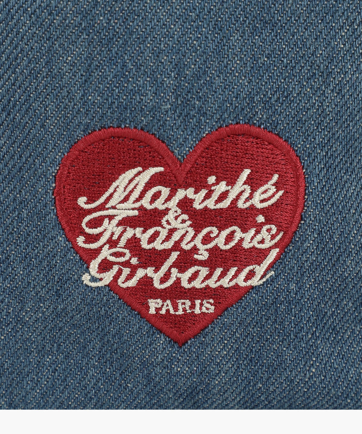 Marithe & Francois Girbaud - Heart Classic Logo String Pouch (Dark Blue) product image 4 | TRAB K-Fashion Australia