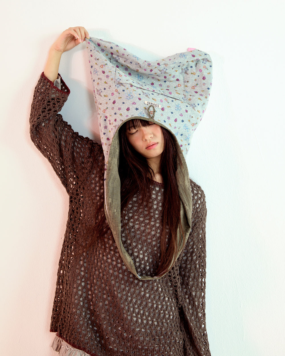 Coyseio - Hole Knit (Brown) product image 5 | TRAB K-Fashion Australia