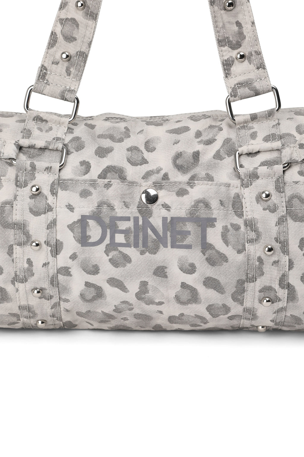 Deinet - Logo Leopard Duffle Mini Bag (Grey) product image 9 | TRAB K-Fashion Australia