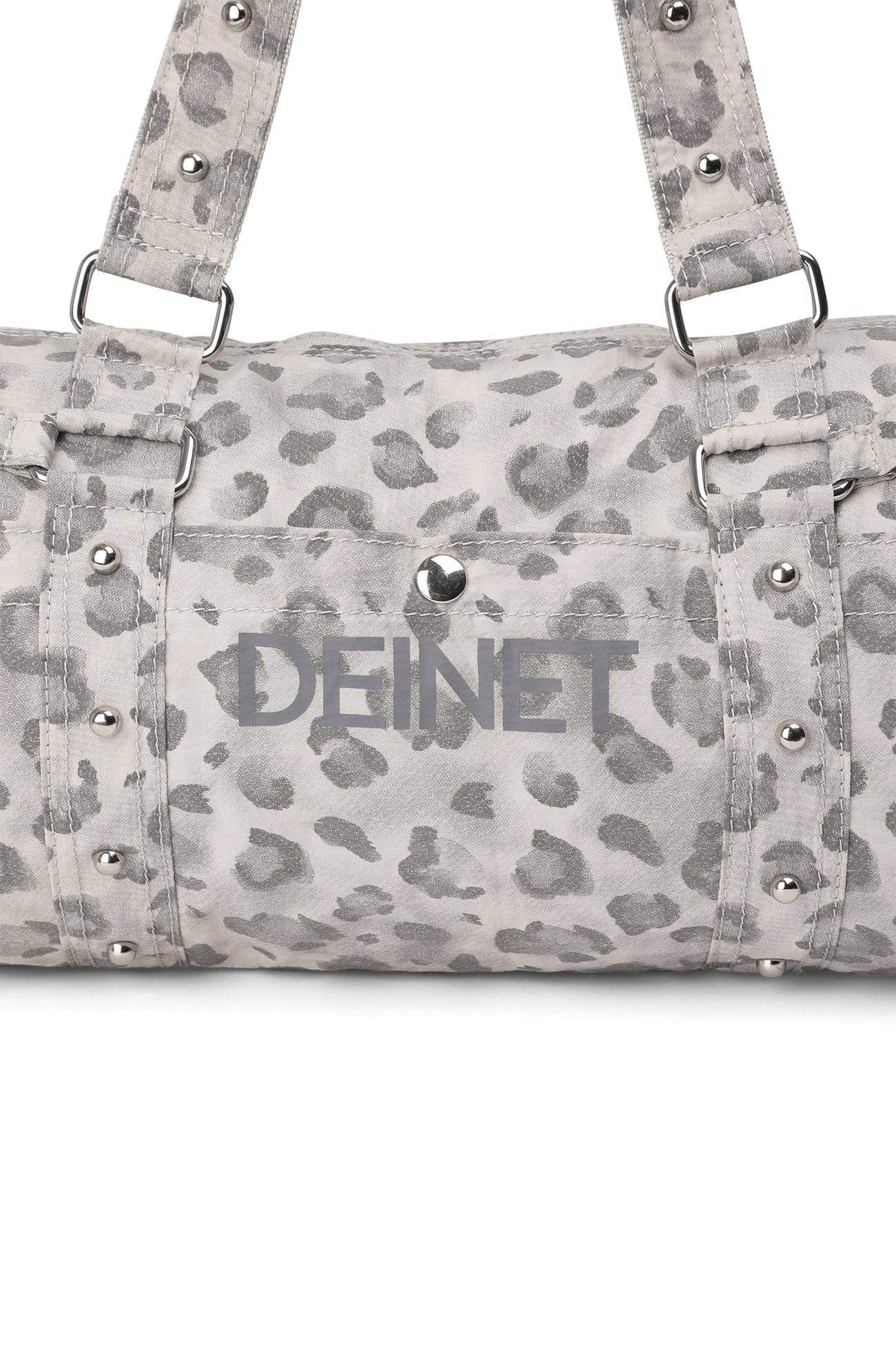 Deinet - Logo Leopard Duffle Mini Bag (Grey) product image 9 | TRAB K-Fashion Australia