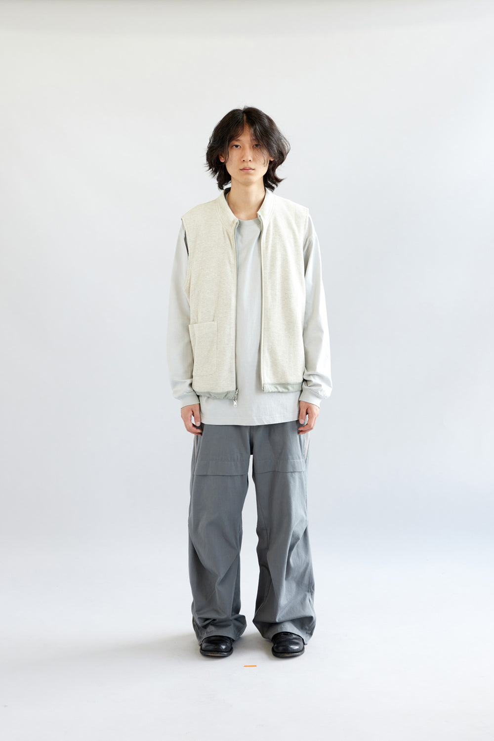 Hatchingroom - Reversible Jersey Vest Olive (Grey) product image 17 | TRAB K-Fashion Australia