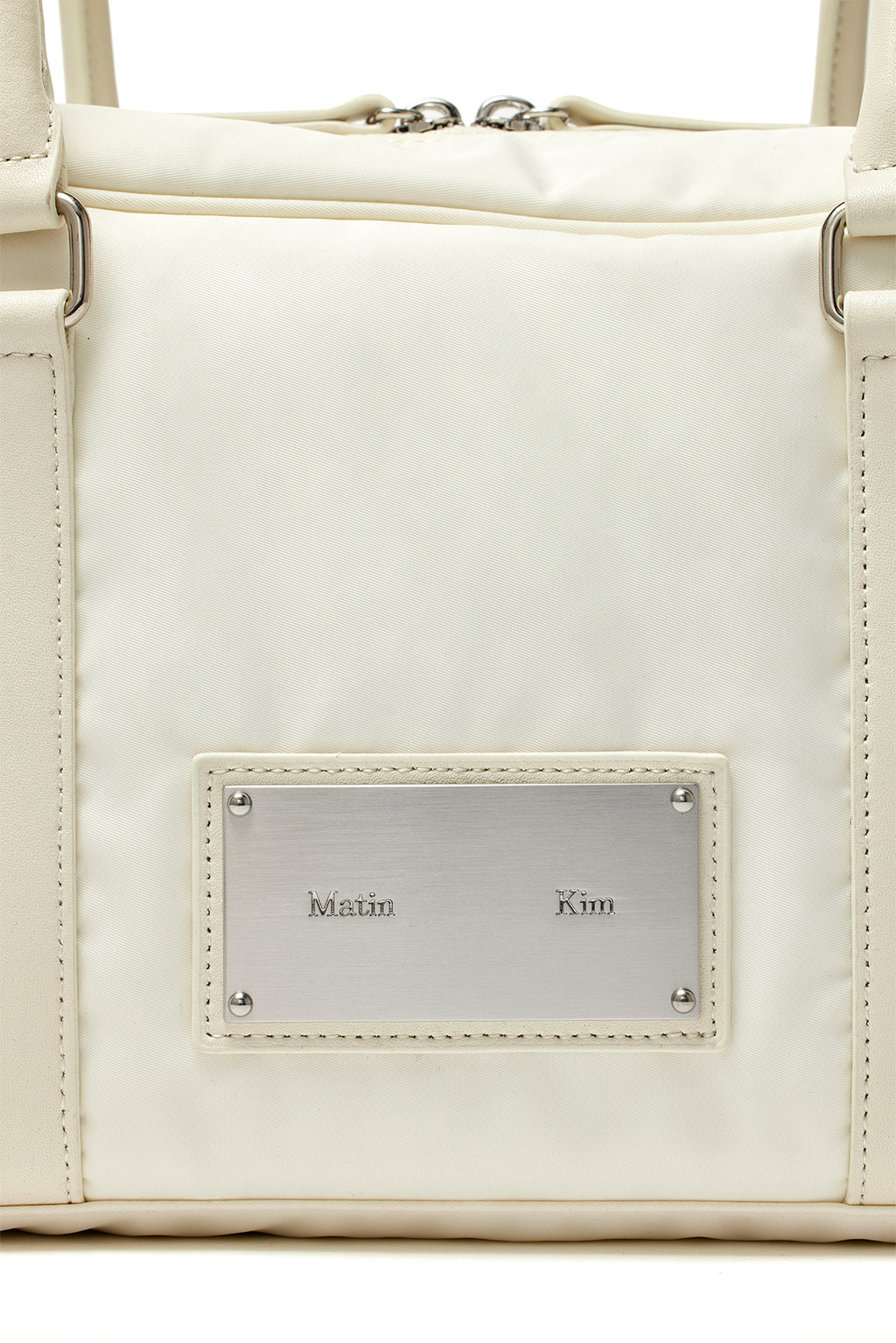 Matin Kim - Sporty Tote Bag (Ivory) product image 3 | TRAB K-Fashion Australia