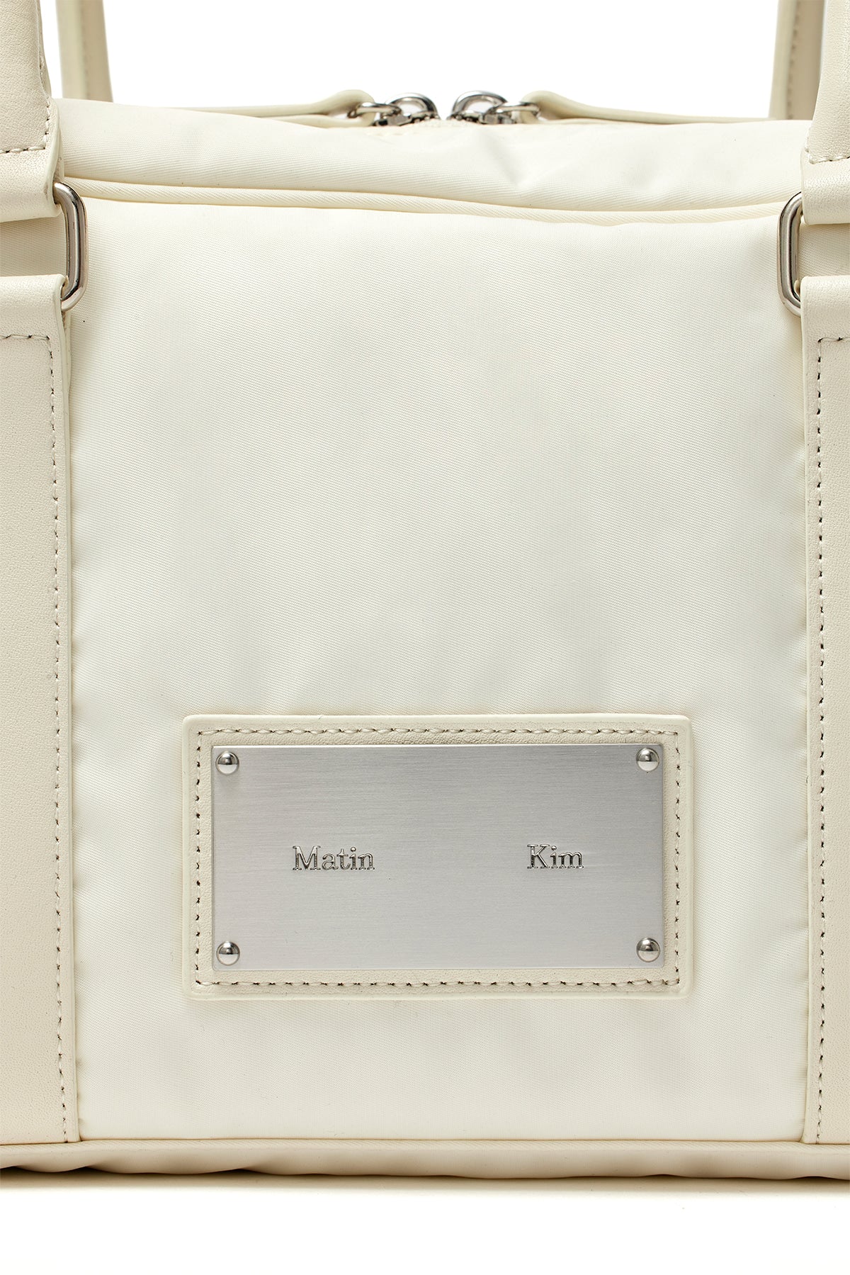 Matin Kim - Sporty Tote Bag (Ivory) product image 3 | TRAB K-Fashion Australia