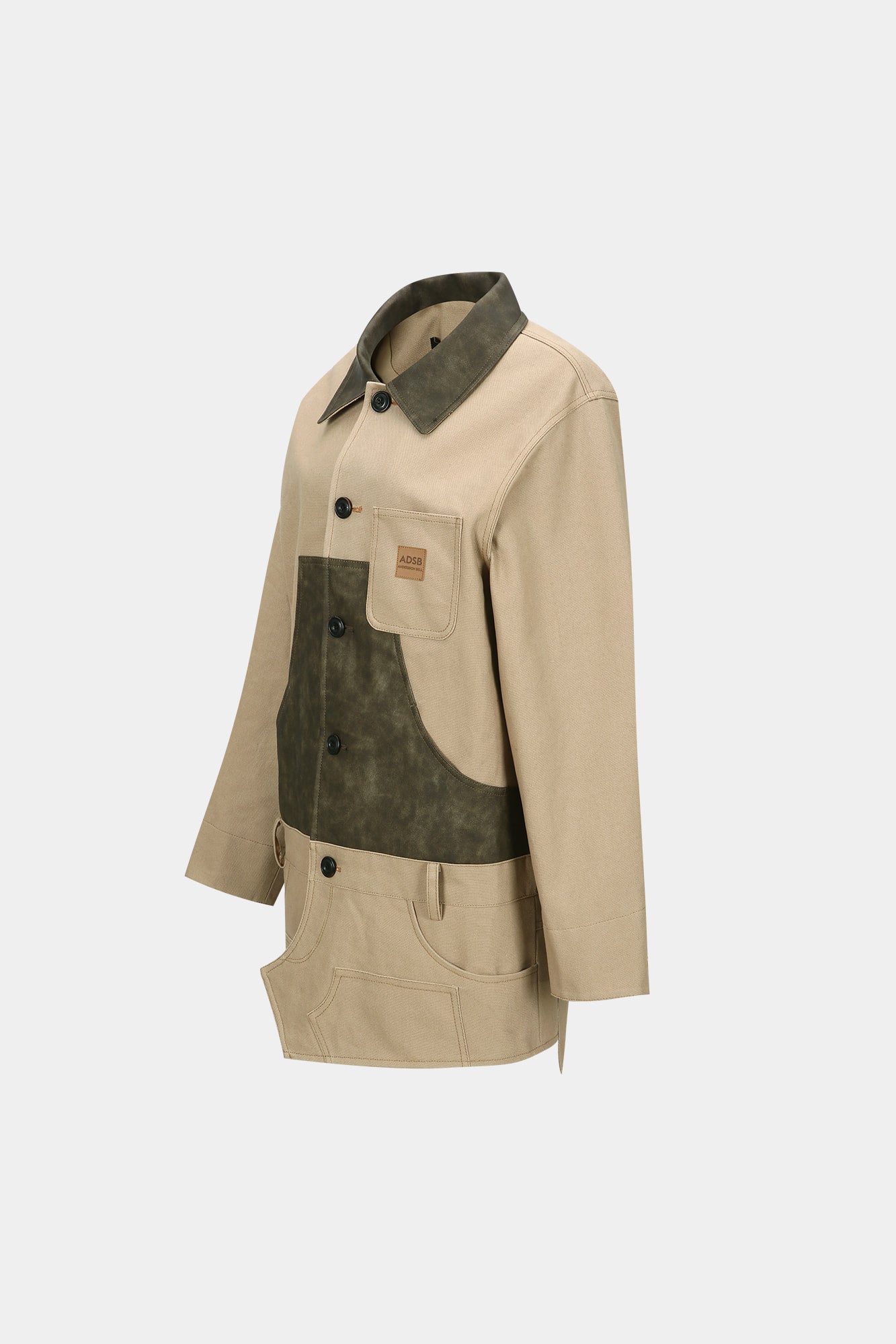 Andersson Bell - Carpenter Shorts Inserted Coat (Beige) product image 9 | TRAB K-Fashion Australia