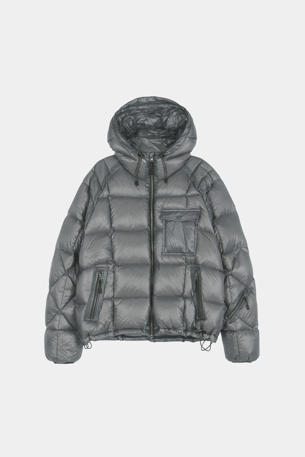 Andersson Bell - Unisex Torino Lightweight Down Jacket (Grey) product image 14 | TRAB K-Fashion Australia