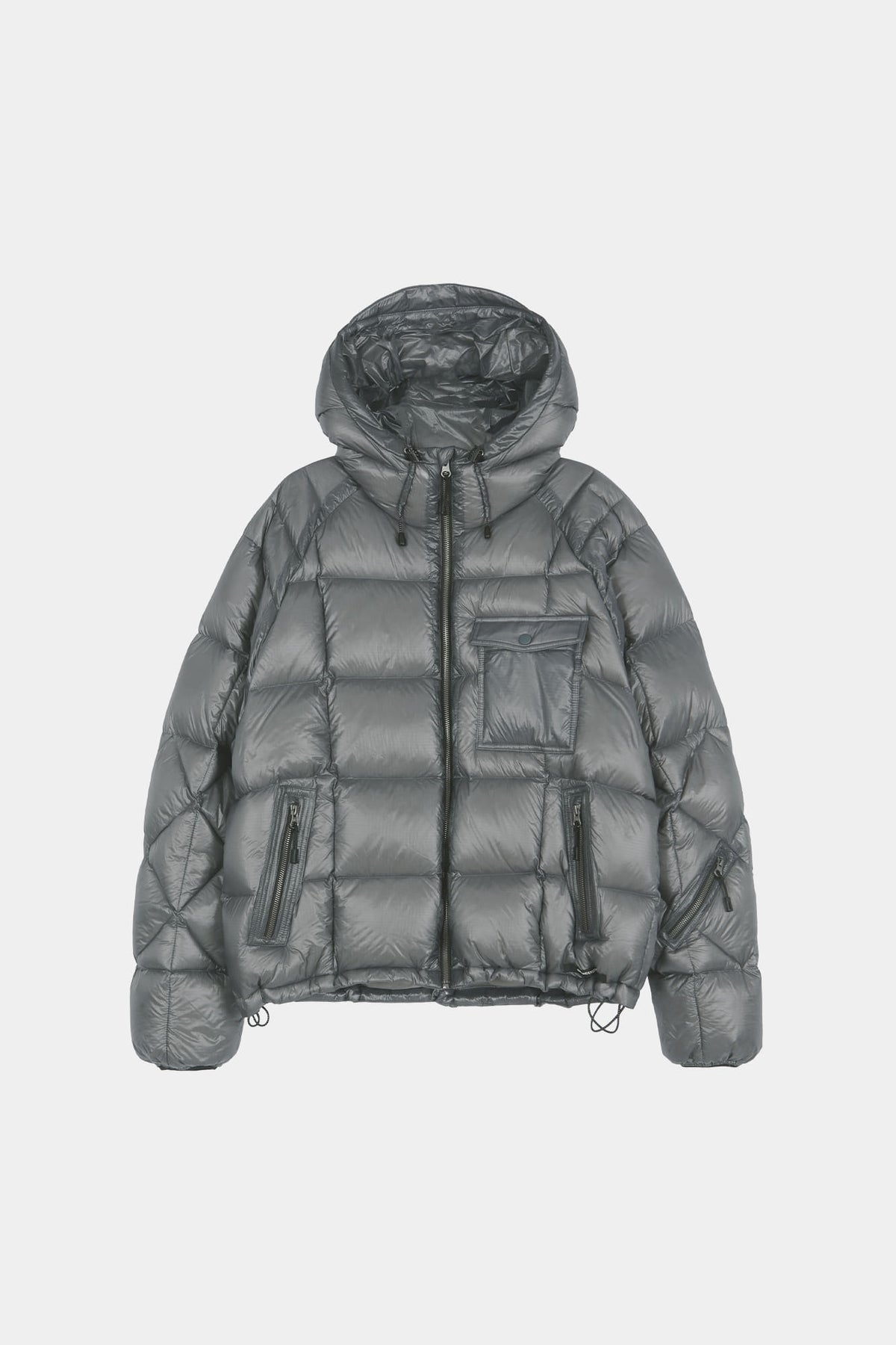 Andersson Bell - Unisex Torino Lightweight Down Jacket (Grey) product image 14 | TRAB K-Fashion Australia