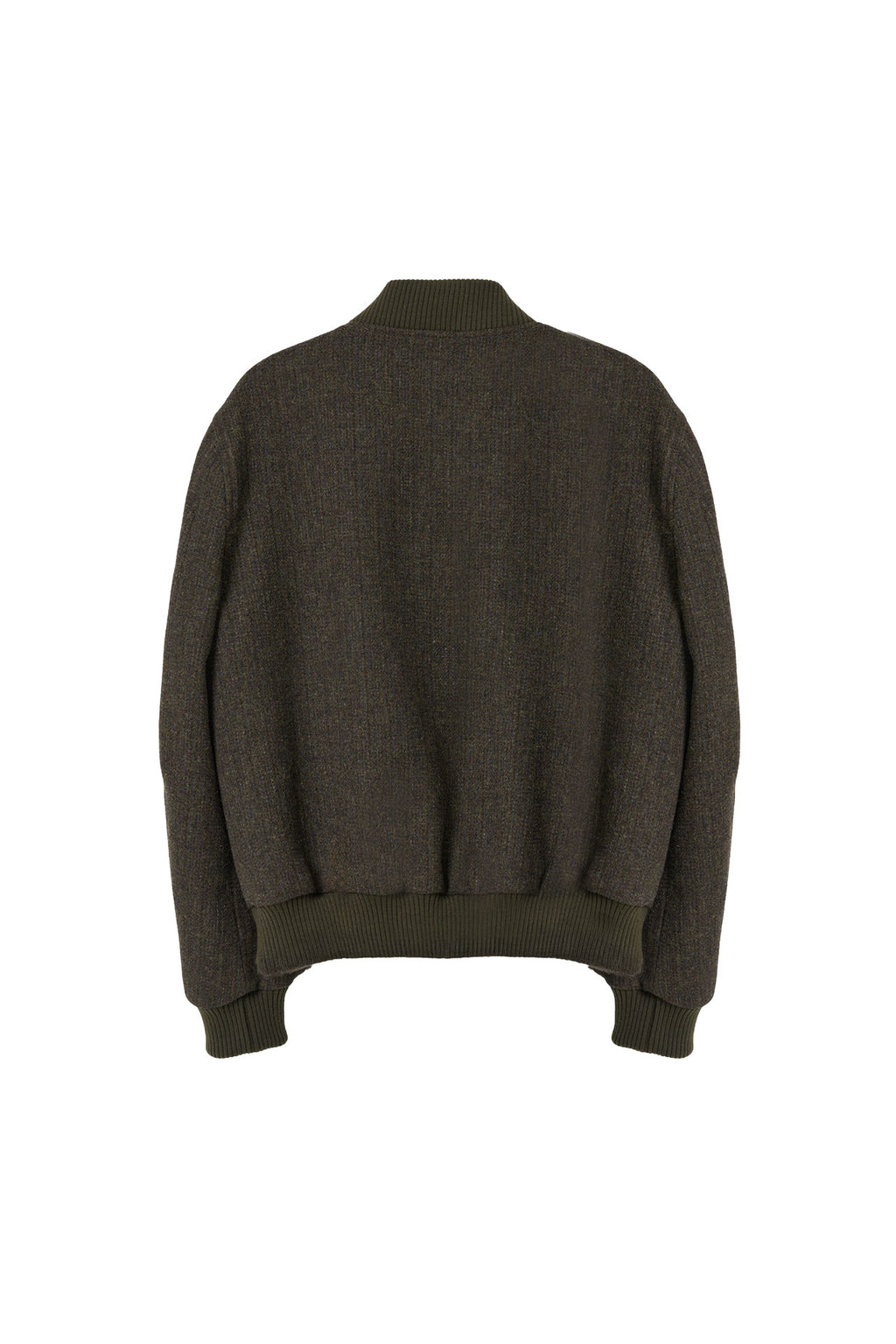 STU - Double Placket Varsity Jacket (Khaki) product image 17 | TRAB K-Fashion Australia