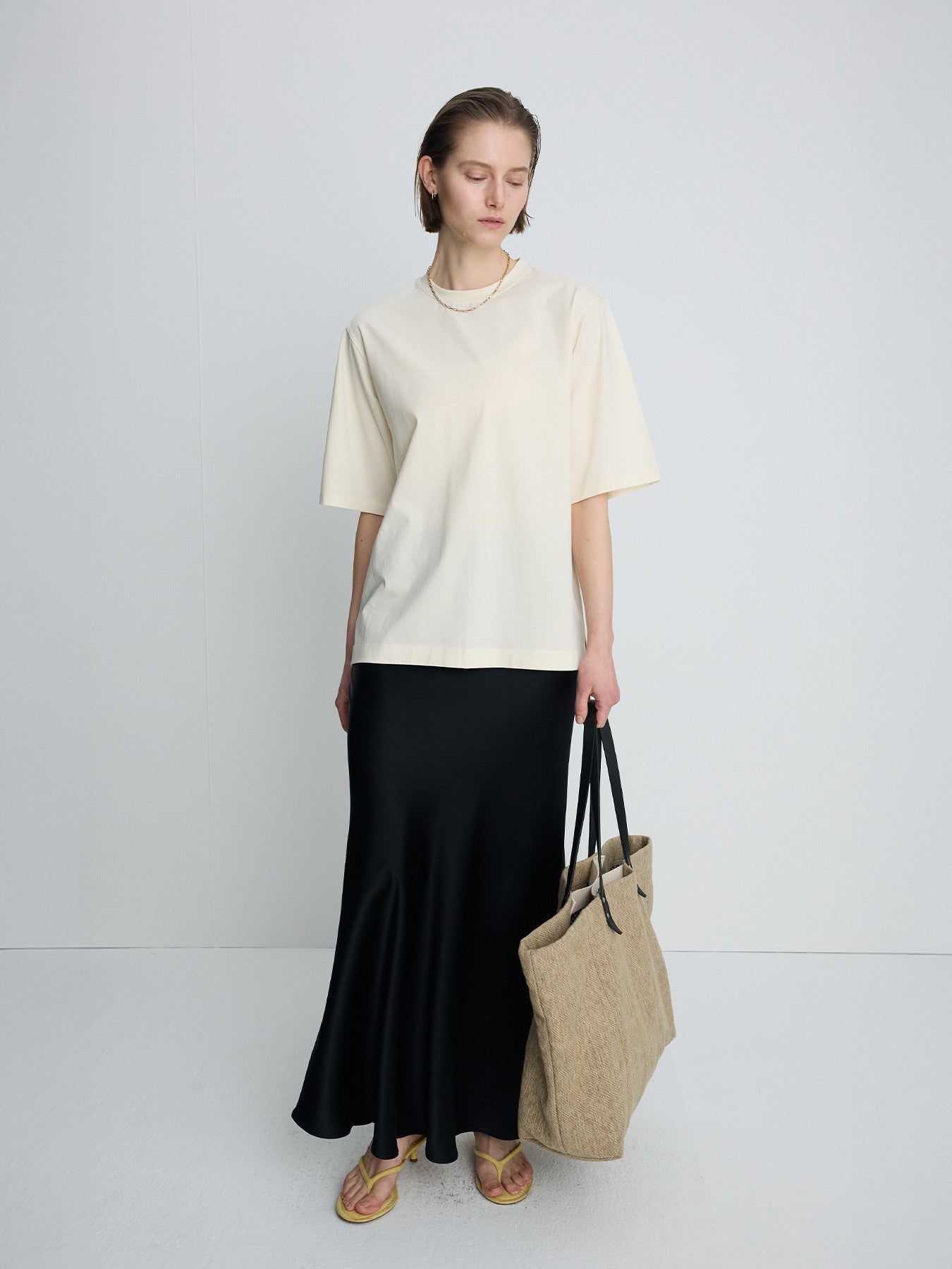 Tonywack - Slip Maxi Skirt (Black) product image 1 | TRAB K-Fashion Australia